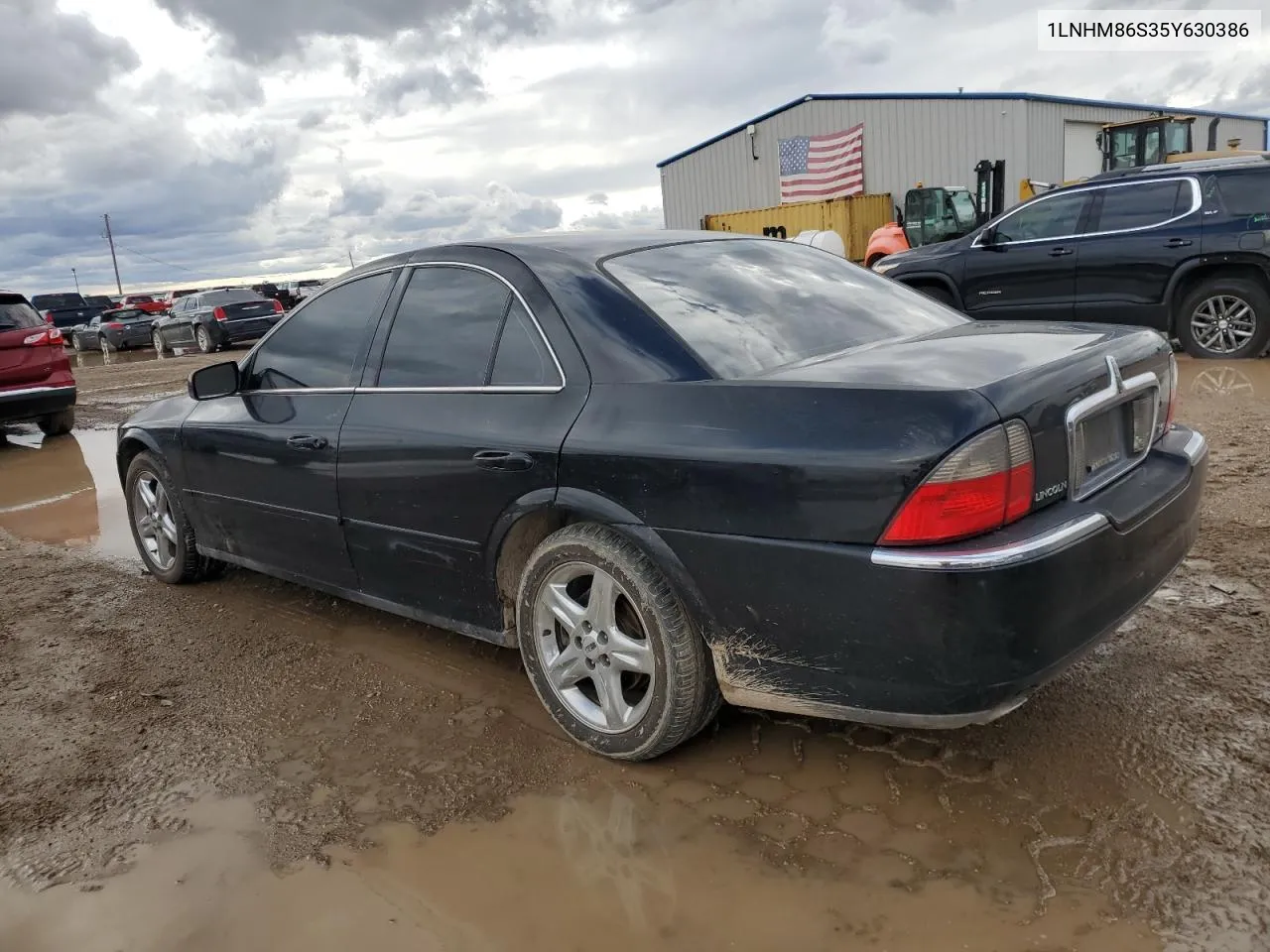 2005 Lincoln Ls VIN: 1LNHM86S35Y630386 Lot: 79290254