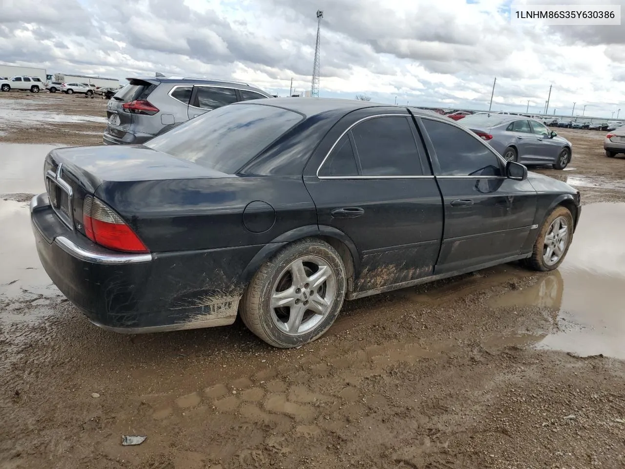 2005 Lincoln Ls VIN: 1LNHM86S35Y630386 Lot: 79290254