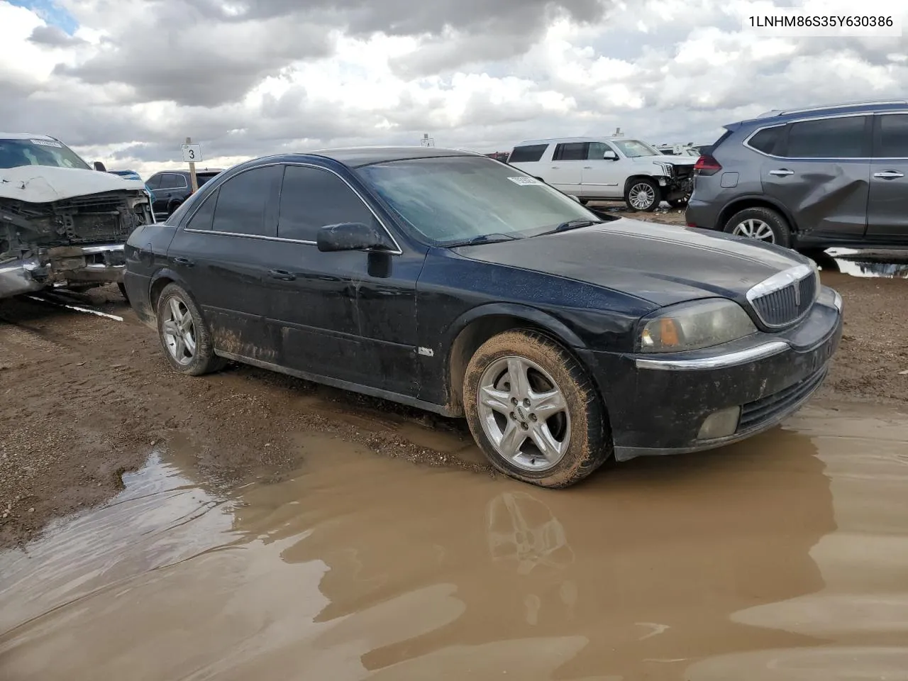 2005 Lincoln Ls VIN: 1LNHM86S35Y630386 Lot: 79290254