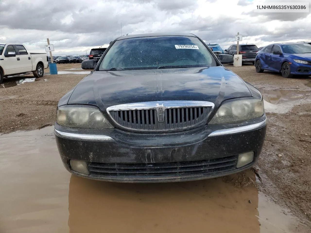 2005 Lincoln Ls VIN: 1LNHM86S35Y630386 Lot: 79290254