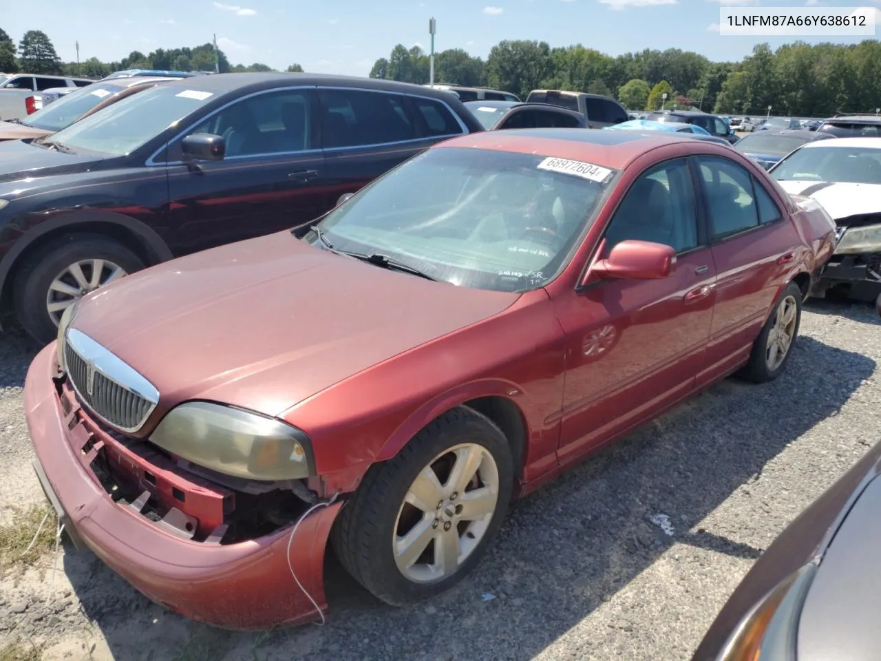 1LNFM87A66Y638612 2006 Lincoln Ls