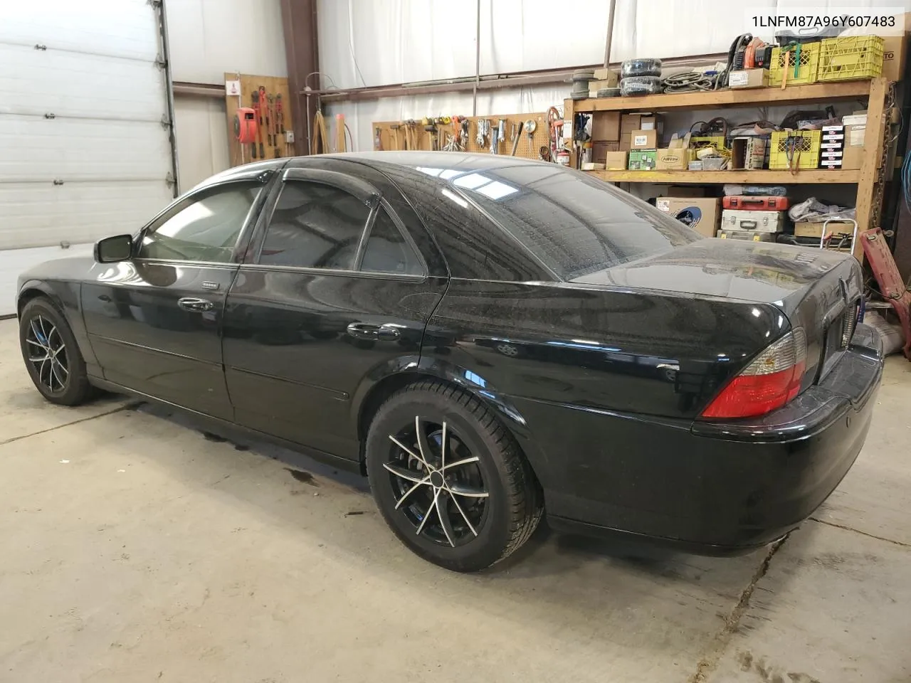 2006 Lincoln Ls VIN: 1LNFM87A96Y607483 Lot: 78640864