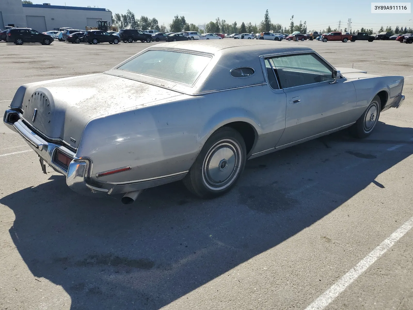 1973 Lincoln Mark Iv VIN: 3Y89A911116 Lot: 68350304