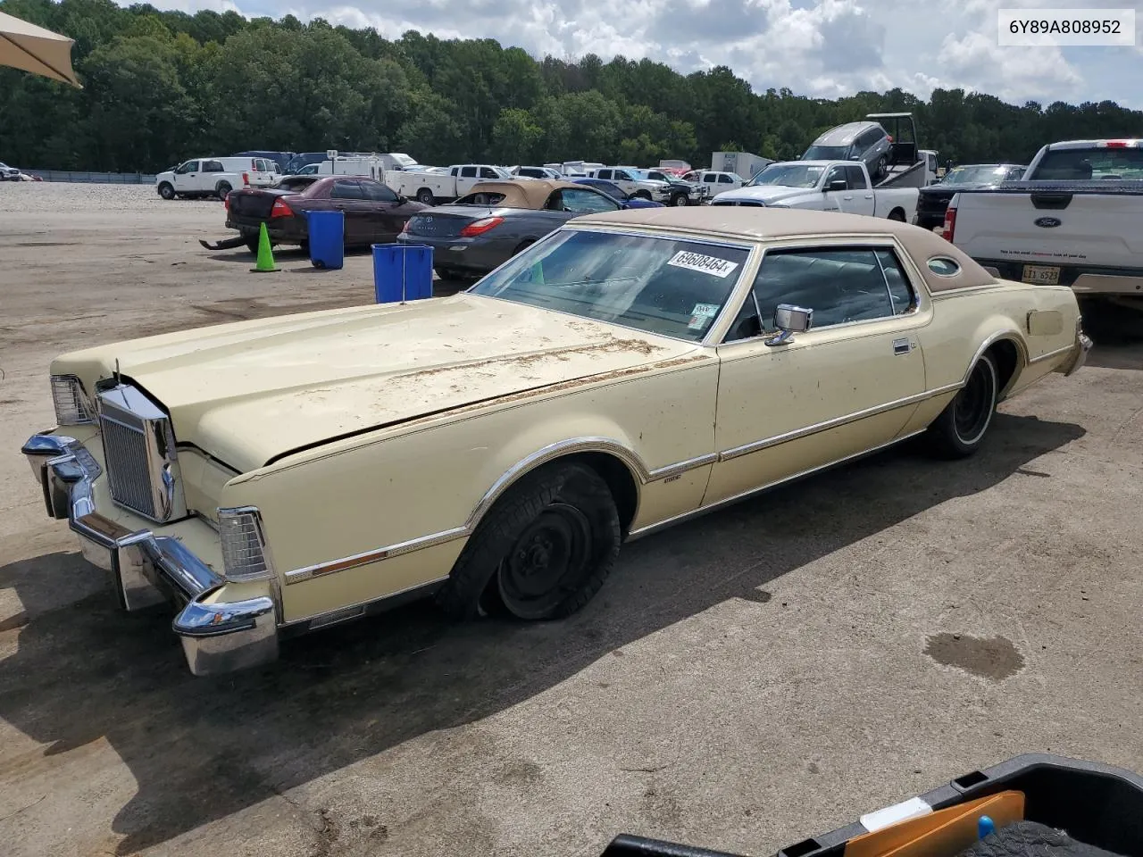 1976 Lincoln Mark Iv VIN: 6Y89A808952 Lot: 69608464