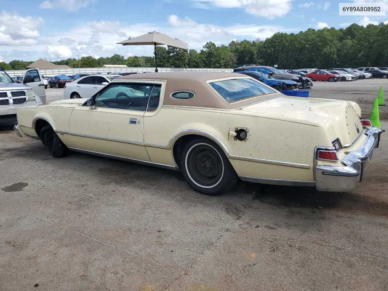 6Y89A808952 1976 Lincoln Mark Iv