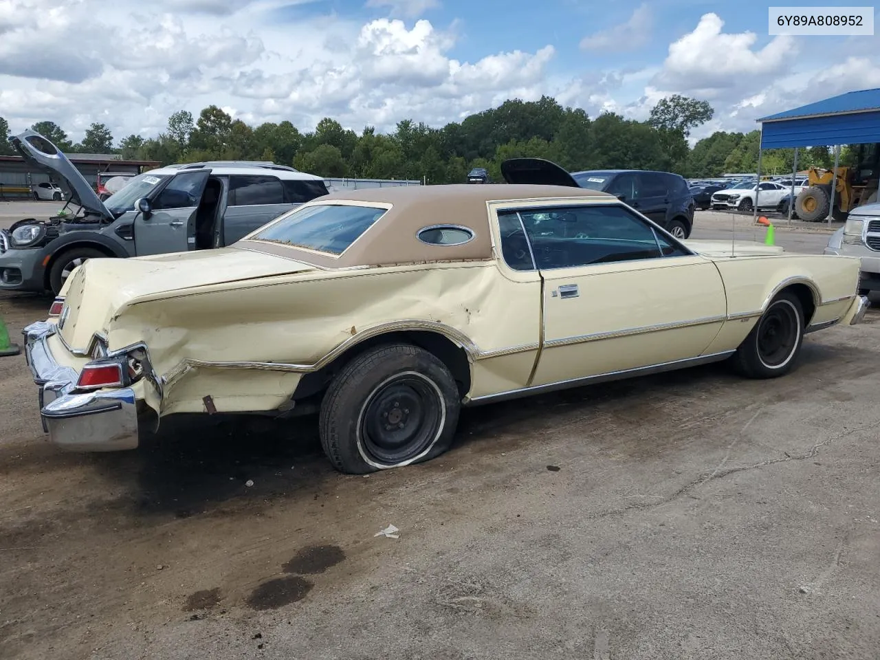 1976 Lincoln Mark Iv VIN: 6Y89A808952 Lot: 69608464