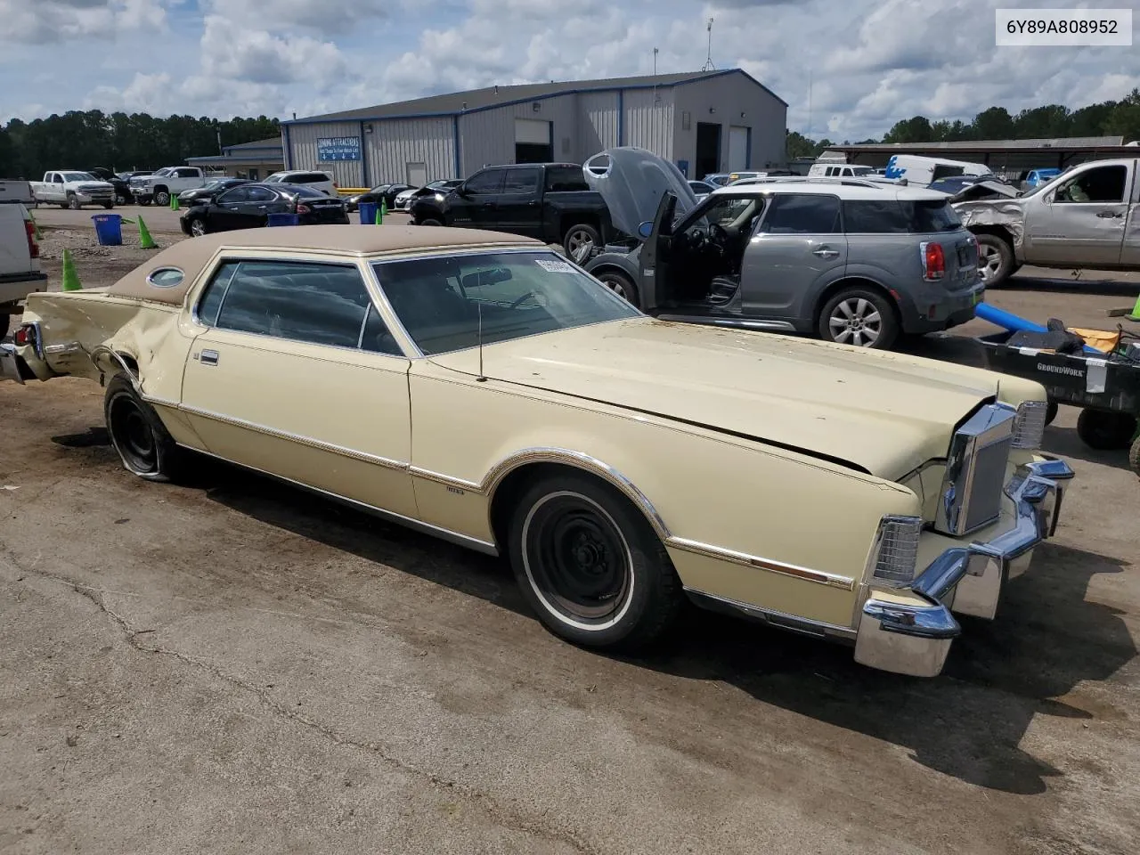 6Y89A808952 1976 Lincoln Mark Iv