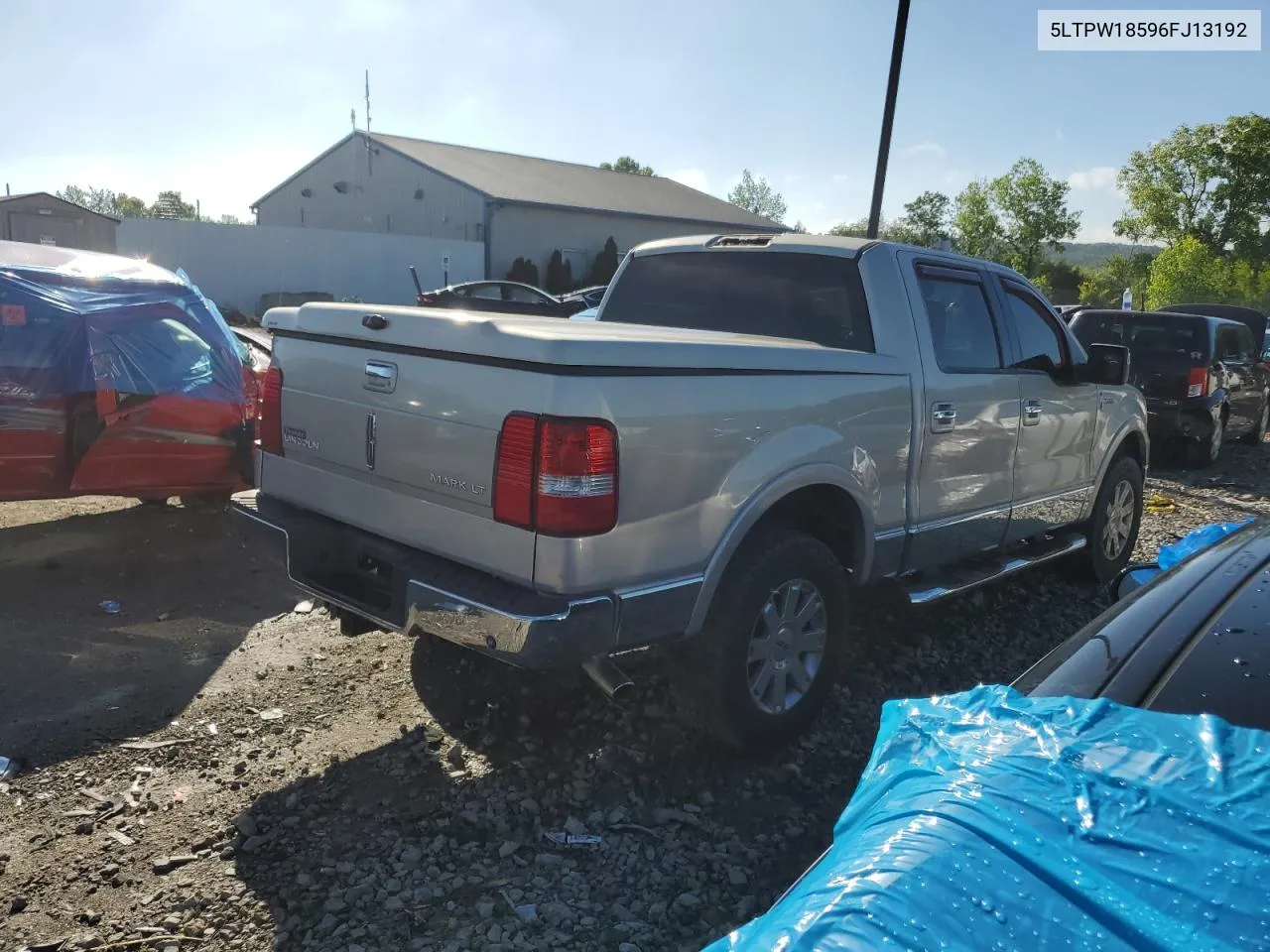 2006 Lincoln Mark Lt VIN: 5LTPW18596FJ13192 Lot: 56889894