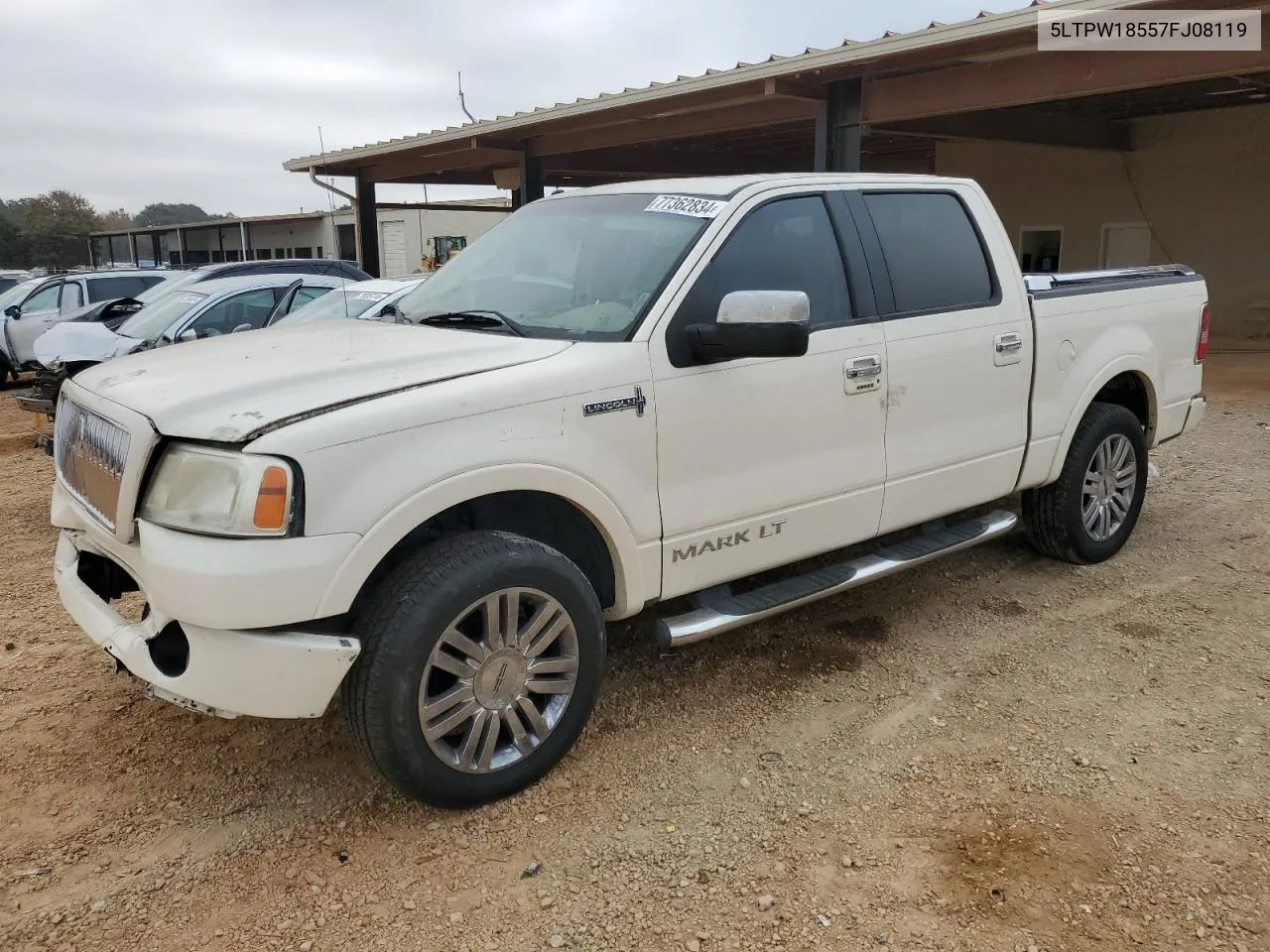 2007 Lincoln Mark Lt VIN: 5LTPW18557FJ08119 Lot: 77362834