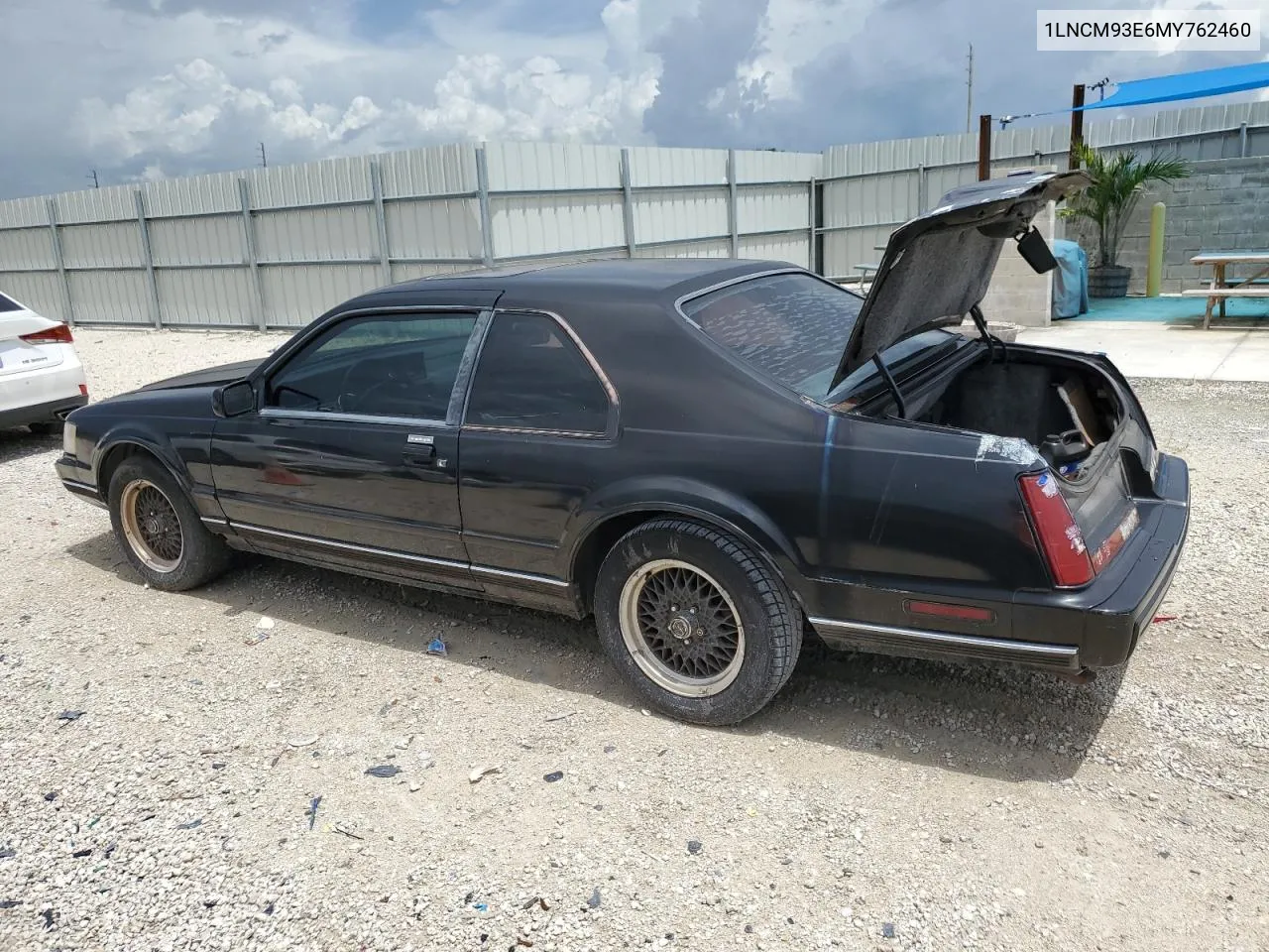 1LNCM93E6MY762460 1991 Lincoln Mark Vii Lsc