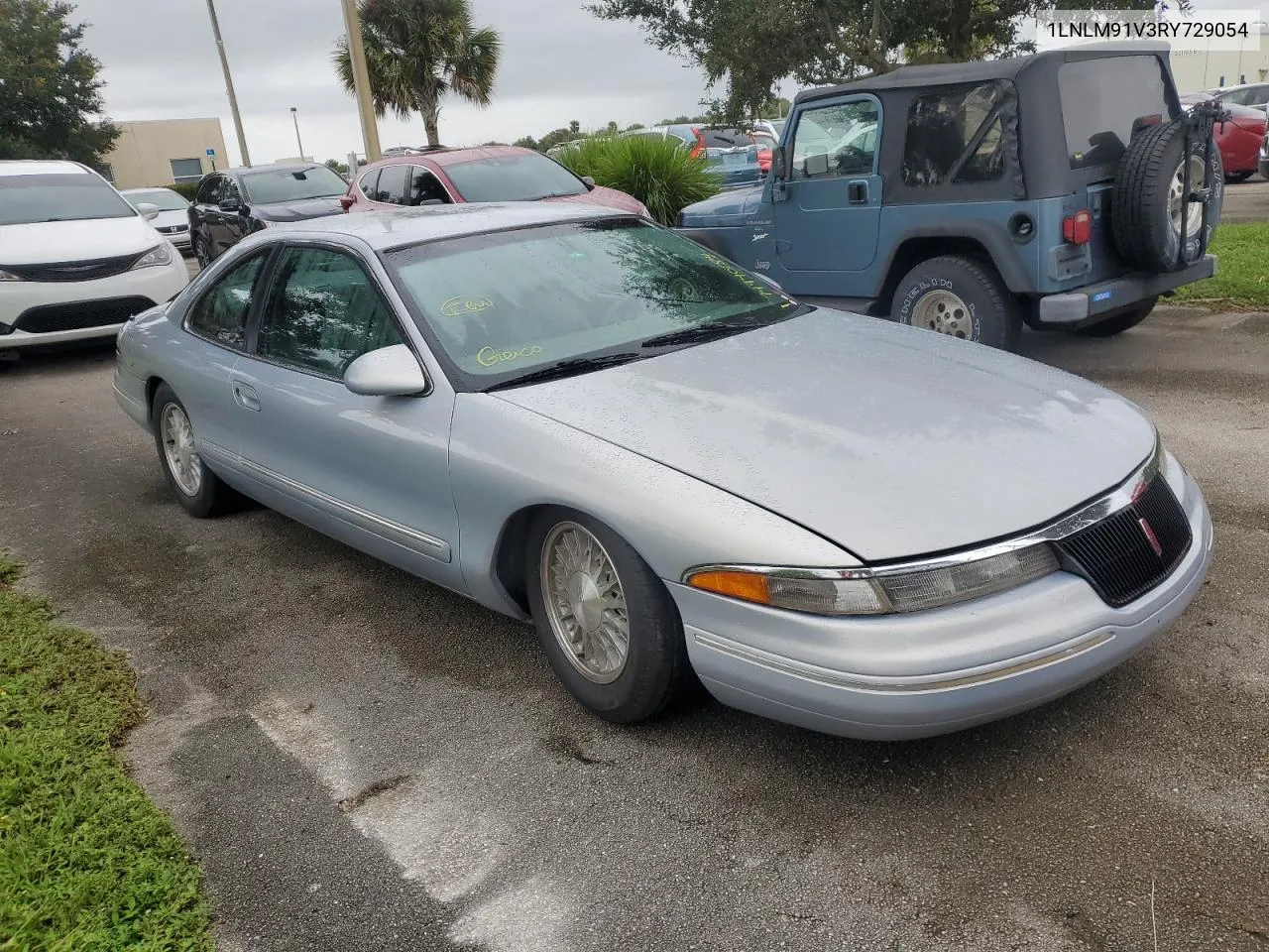 1994 Lincoln Mark Viii VIN: 1LNLM91V3RY729054 Lot: 74940184