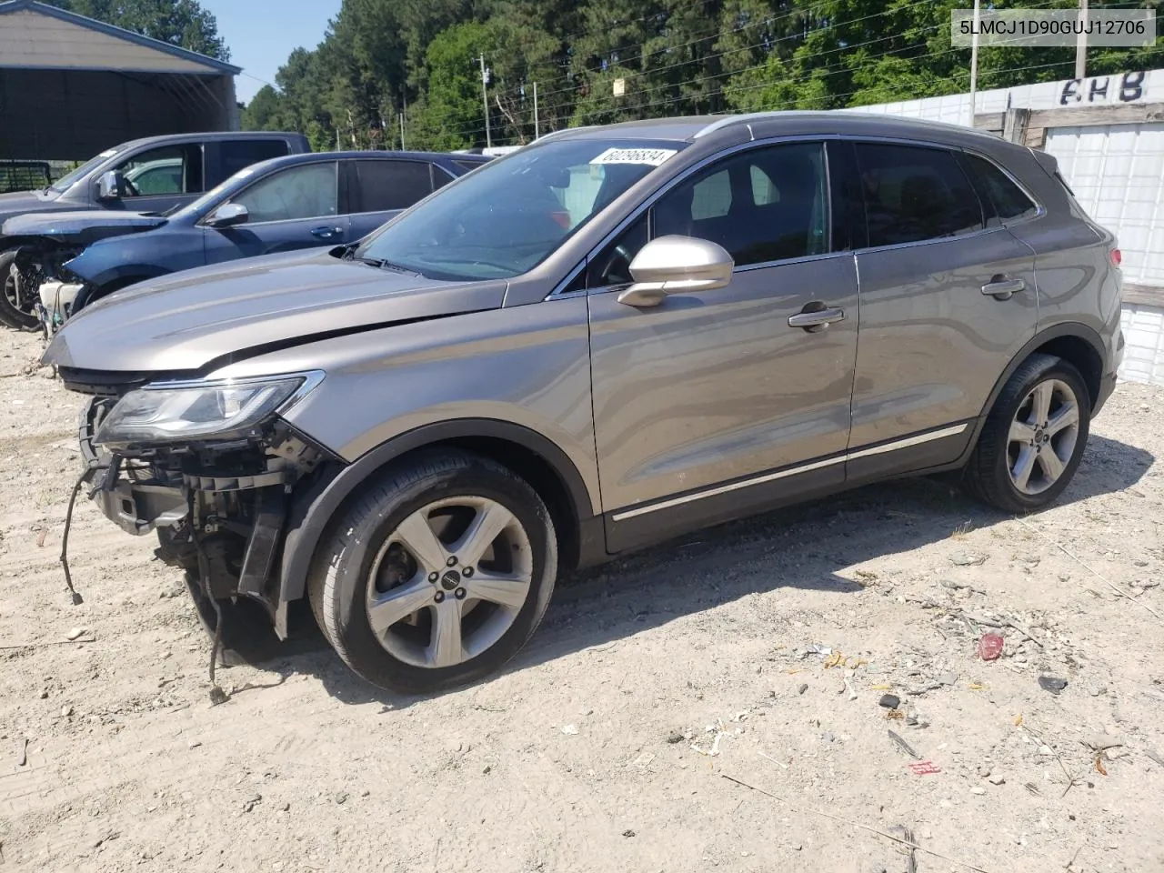 2016 Lincoln Mkc Premiere VIN: 5LMCJ1D90GUJ12706 Lot: 60296834