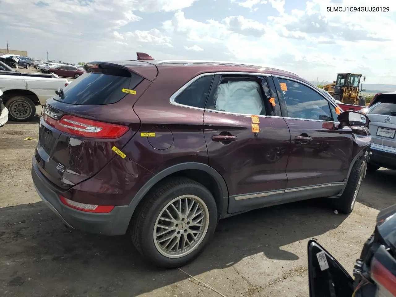 5LMCJ1C94GUJ20129 2016 Lincoln Mkc Premiere