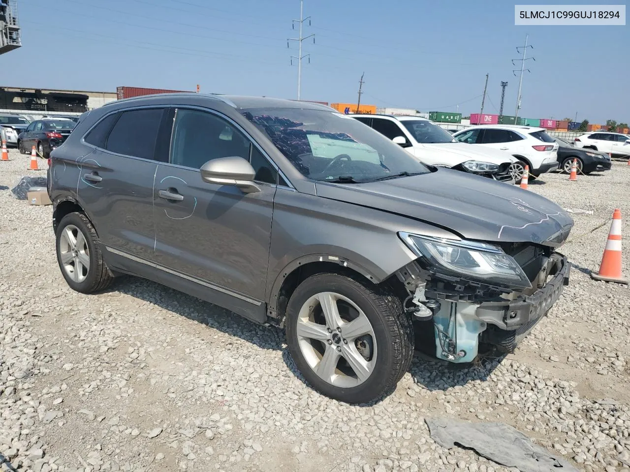 5LMCJ1C99GUJ18294 2016 Lincoln Mkc Premiere