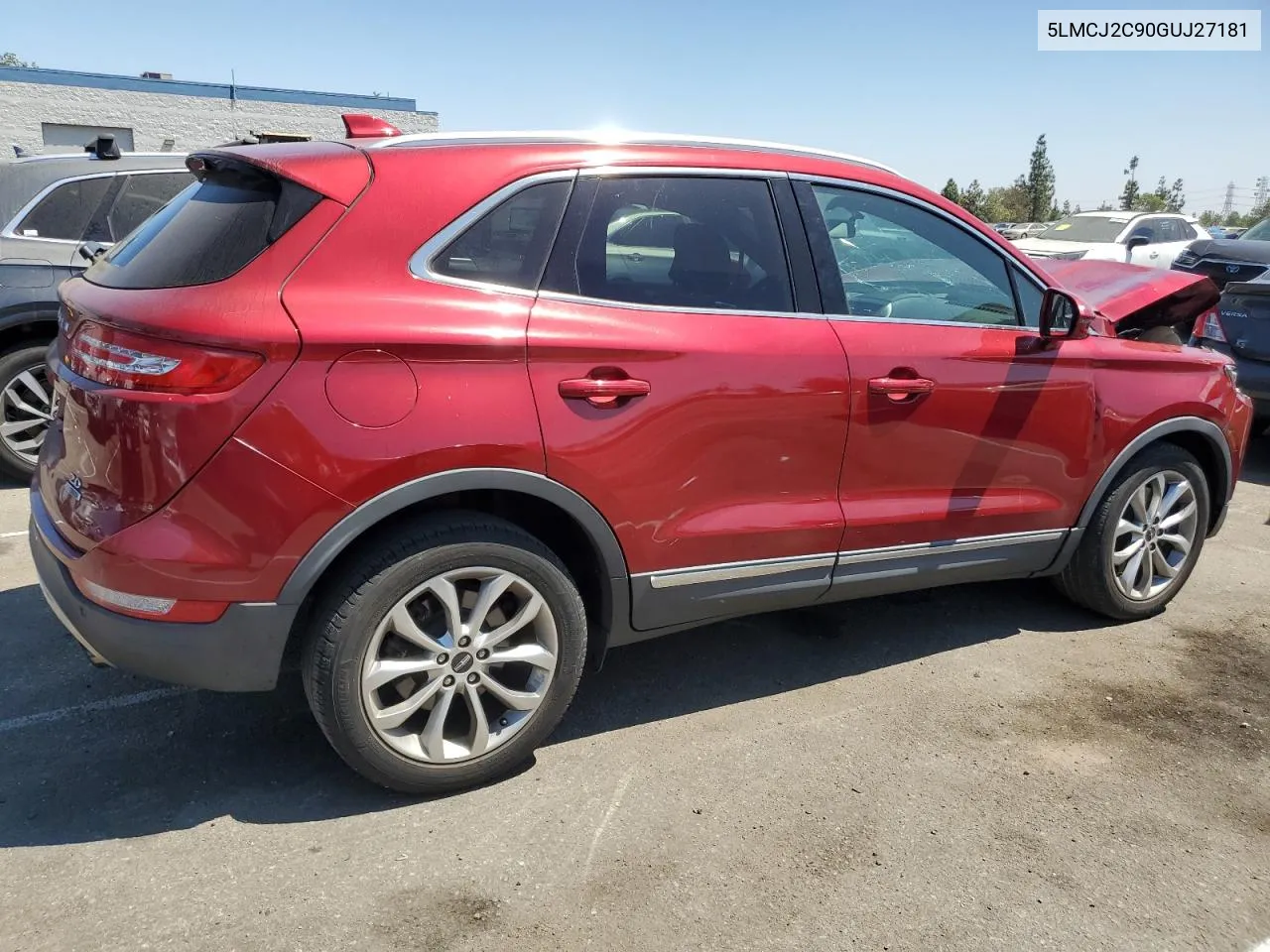 5LMCJ2C90GUJ27181 2016 Lincoln Mkc Select