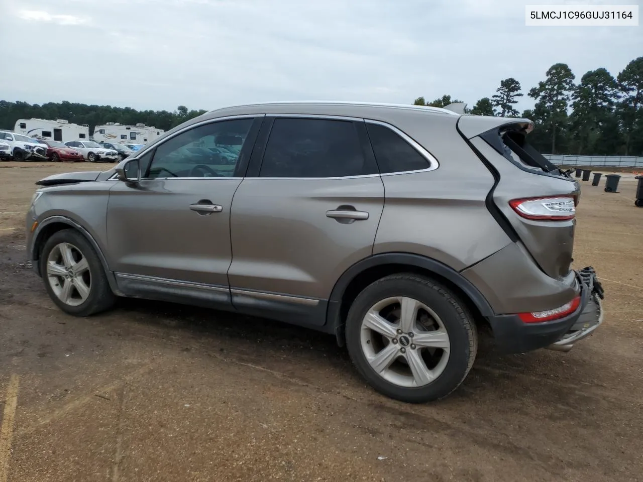 5LMCJ1C96GUJ31164 2016 Lincoln Mkc Premiere