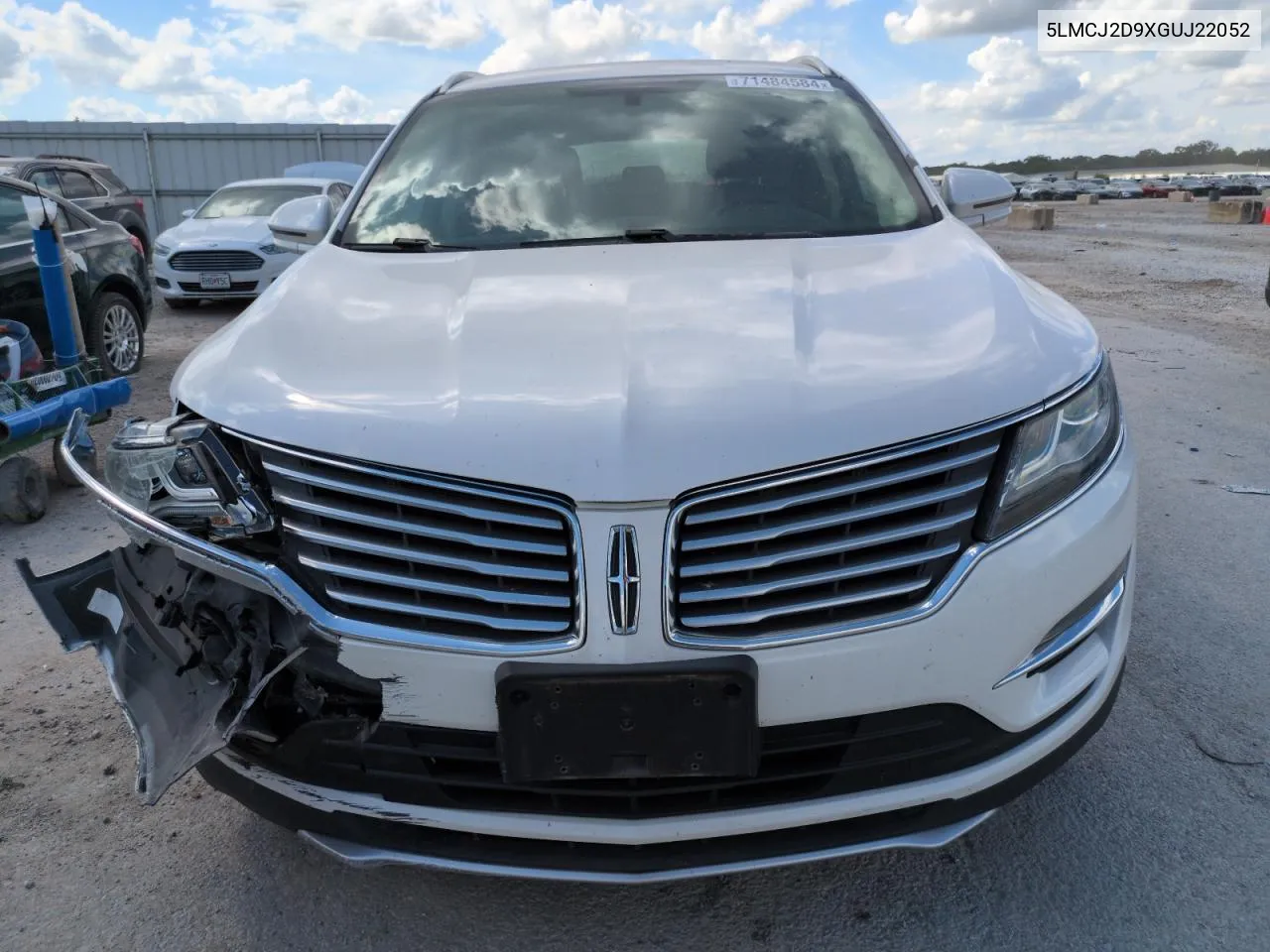 2016 Lincoln Mkc Select VIN: 5LMCJ2D9XGUJ22052 Lot: 71484584