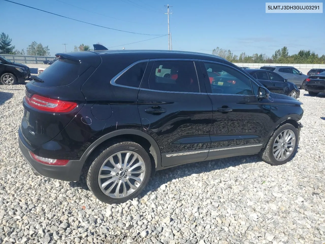 5LMTJ3DH3GUJ03291 2016 Lincoln Mkc Reserve