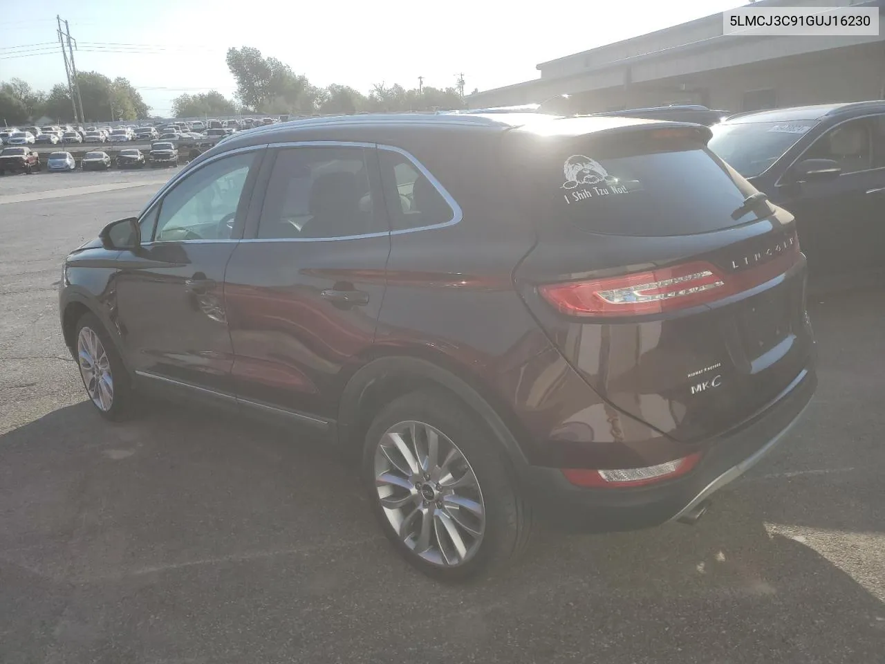 5LMCJ3C91GUJ16230 2016 Lincoln Mkc Reserve