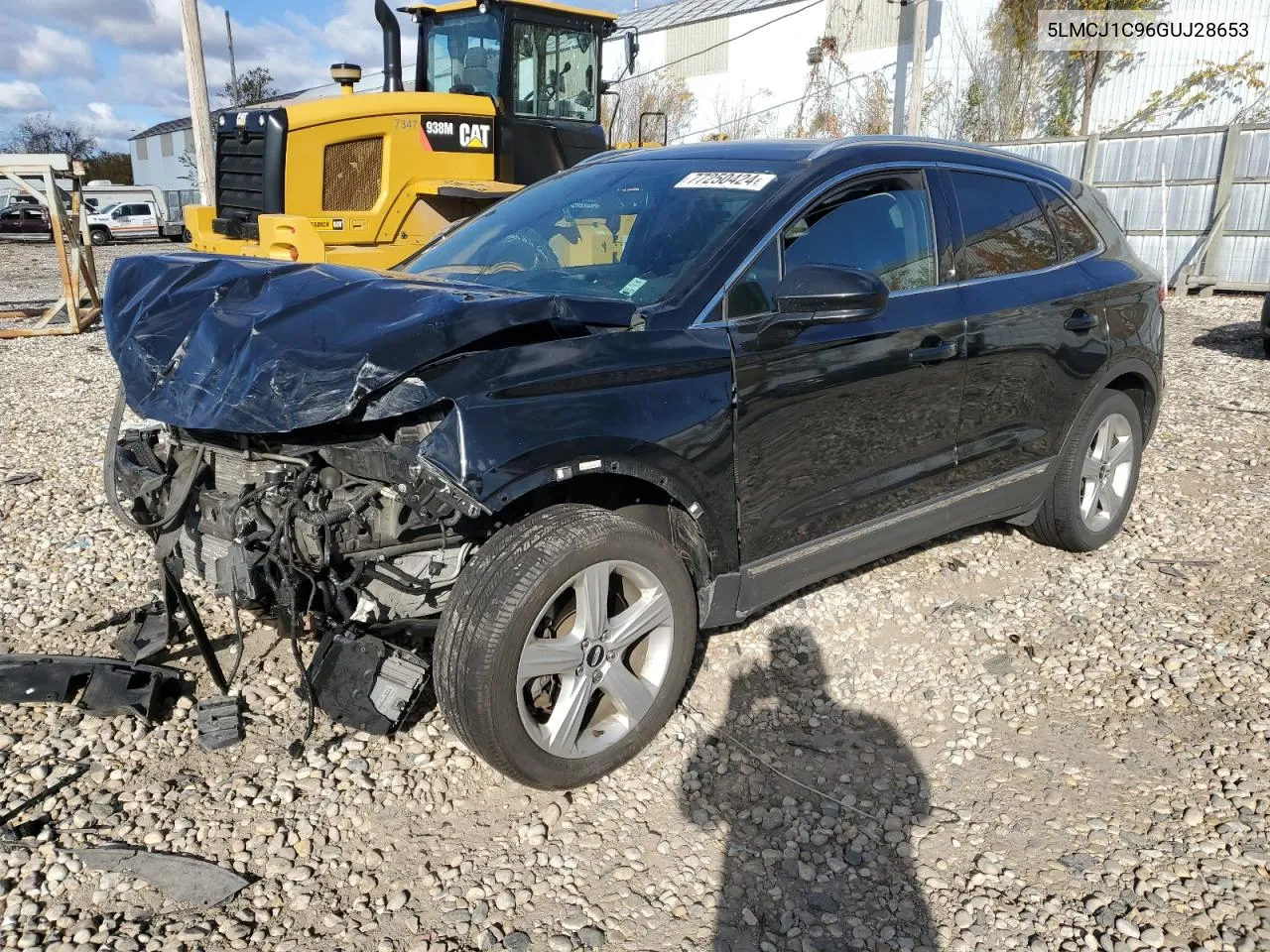 2016 Lincoln Mkc Premiere VIN: 5LMCJ1C96GUJ28653 Lot: 77250424