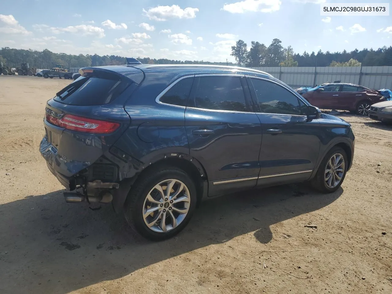 2016 Lincoln Mkc Select VIN: 5LMCJ2C98GUJ31673 Lot: 77558844