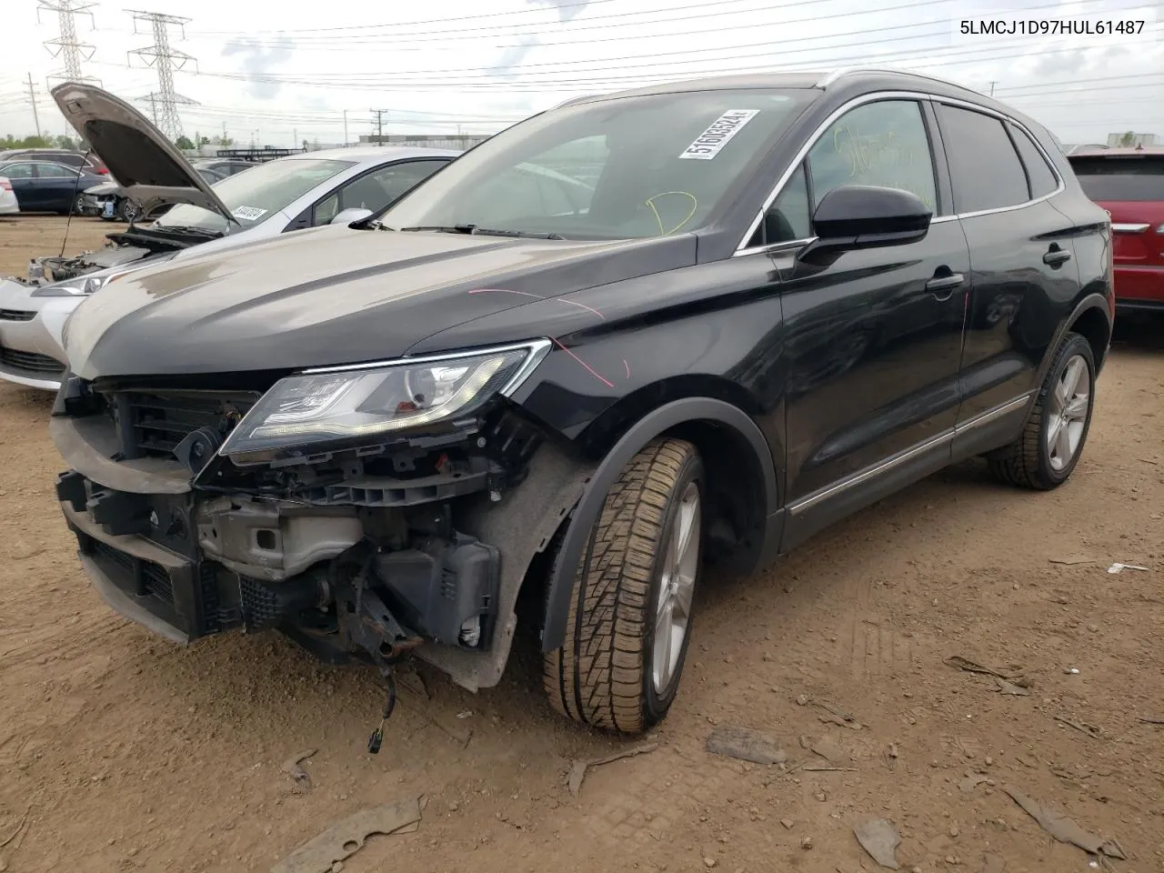 5LMCJ1D97HUL61487 2017 Lincoln Mkc Premiere