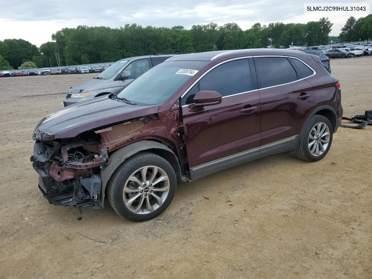 5LMCJ2C99HUL31043 2017 Lincoln Mkc Select