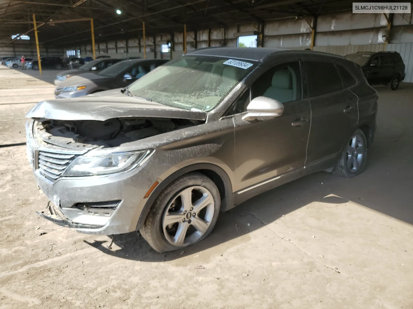 5LMCJ1C98HUL21128 2017 Lincoln Mkc Premiere