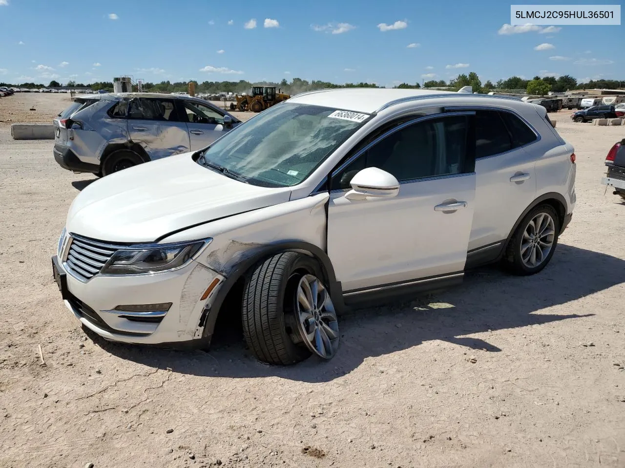 2017 Lincoln Mkc Select VIN: 5LMCJ2C95HUL36501 Lot: 66360014