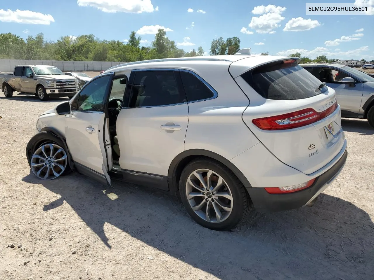 2017 Lincoln Mkc Select VIN: 5LMCJ2C95HUL36501 Lot: 66360014