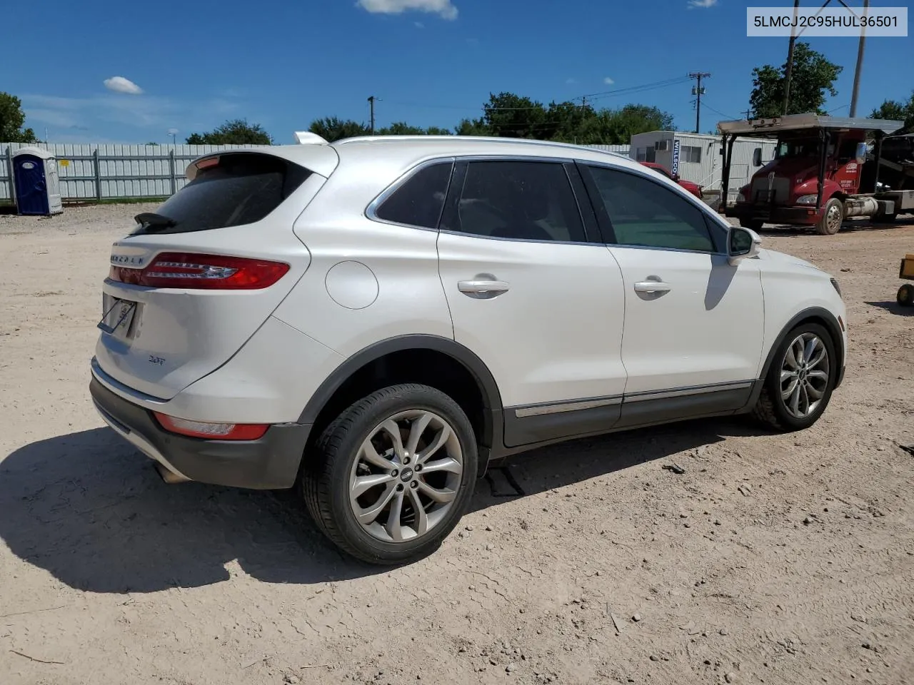 2017 Lincoln Mkc Select VIN: 5LMCJ2C95HUL36501 Lot: 66360014