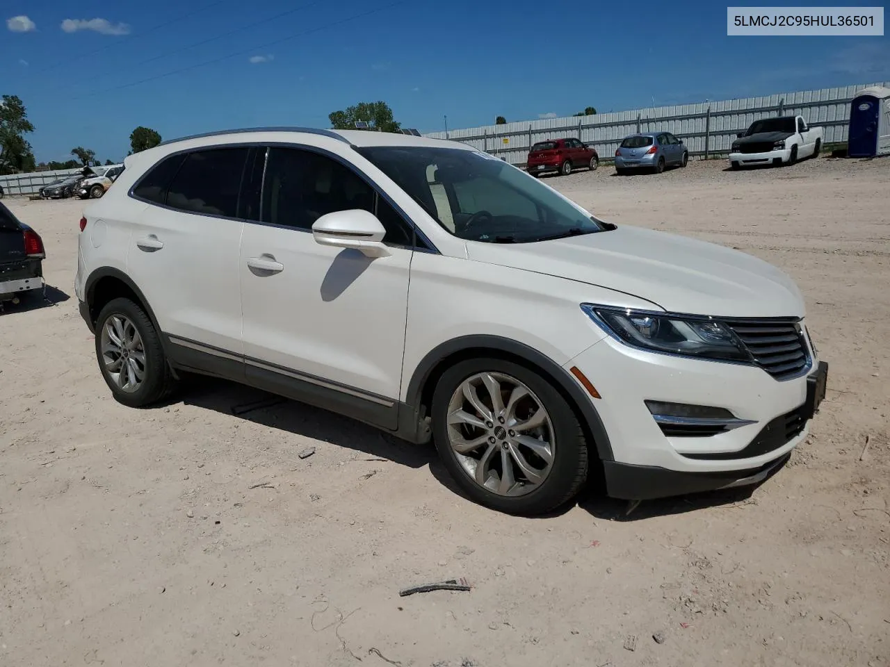 2017 Lincoln Mkc Select VIN: 5LMCJ2C95HUL36501 Lot: 66360014