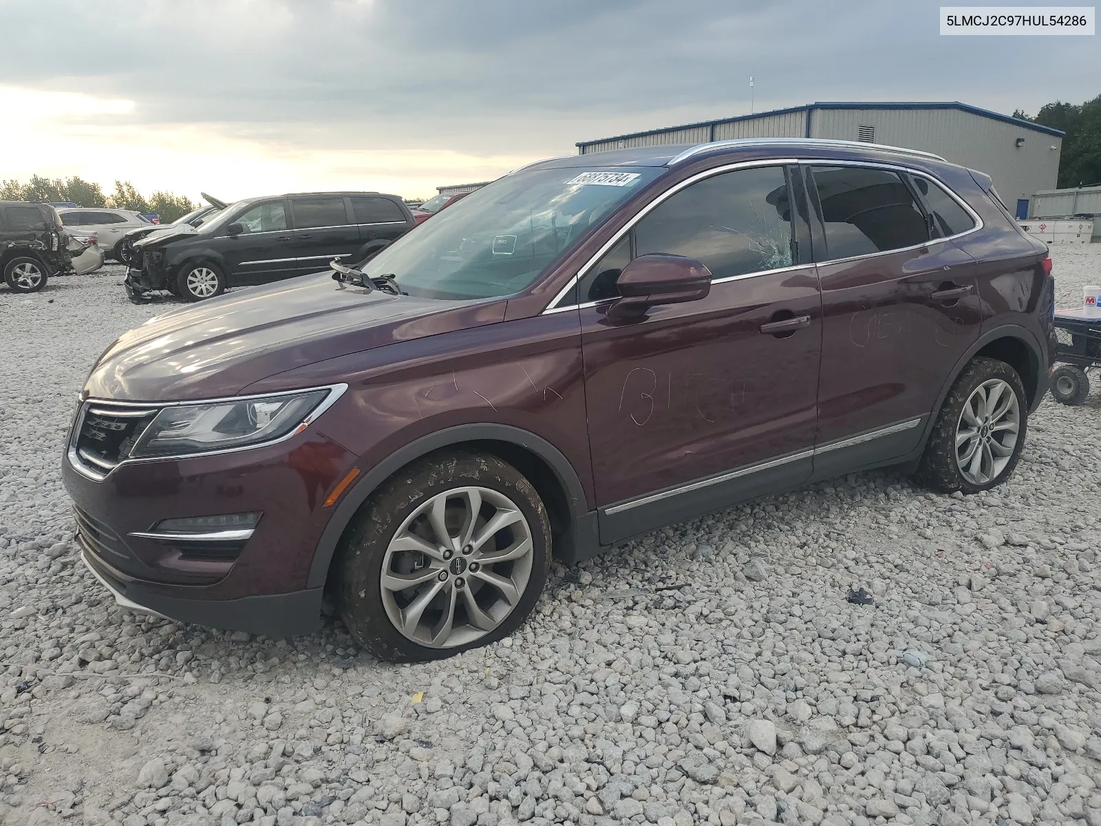 2017 Lincoln Mkc Select VIN: 5LMCJ2C97HUL54286 Lot: 68875734