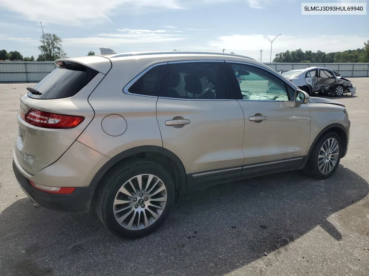 2017 Lincoln Mkc Reserve VIN: 5LMCJ3D93HUL69940 Lot: 70261164