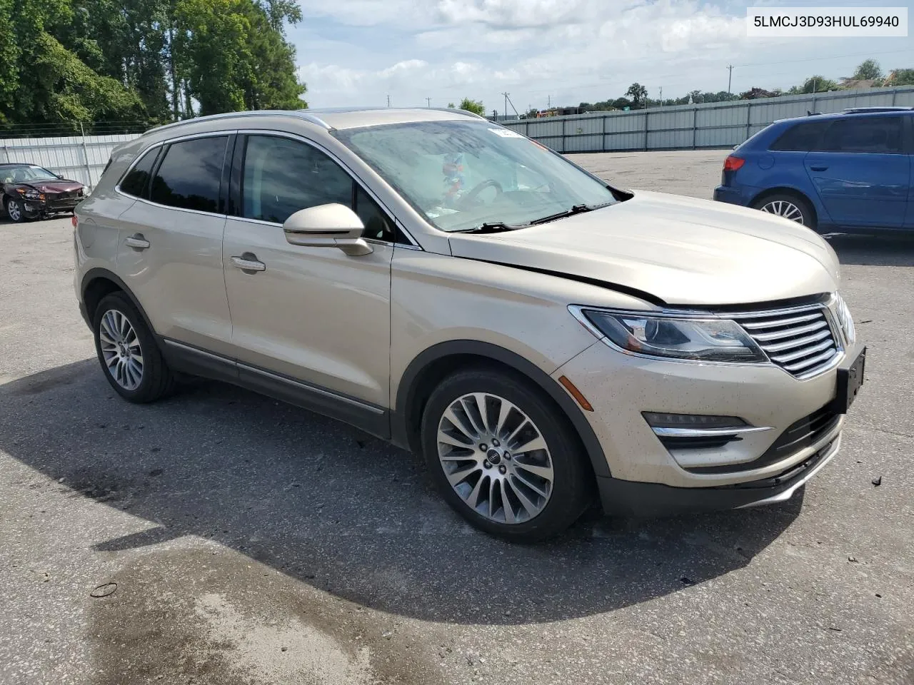 2017 Lincoln Mkc Reserve VIN: 5LMCJ3D93HUL69940 Lot: 70261164