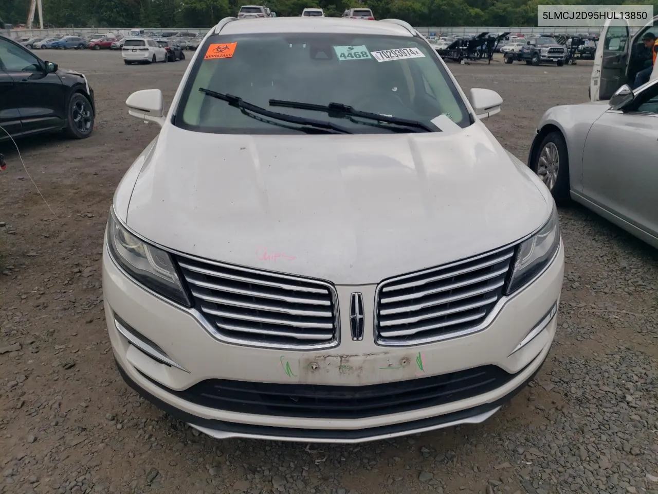 2017 Lincoln Mkc Select VIN: 5LMCJ2D95HUL13850 Lot: 70293974