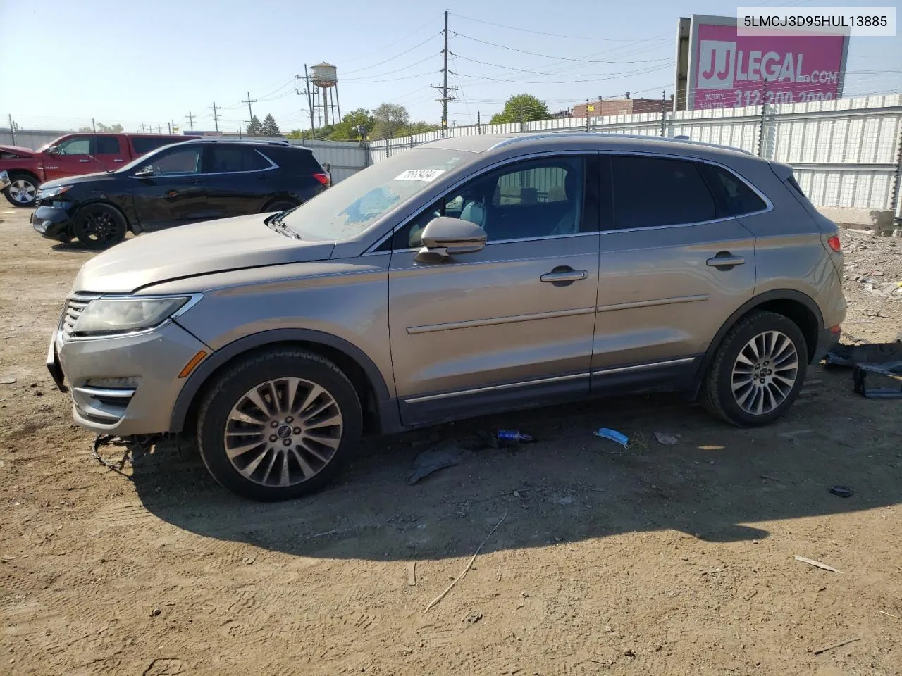 5LMCJ3D95HUL13885 2017 Lincoln Mkc Reserve