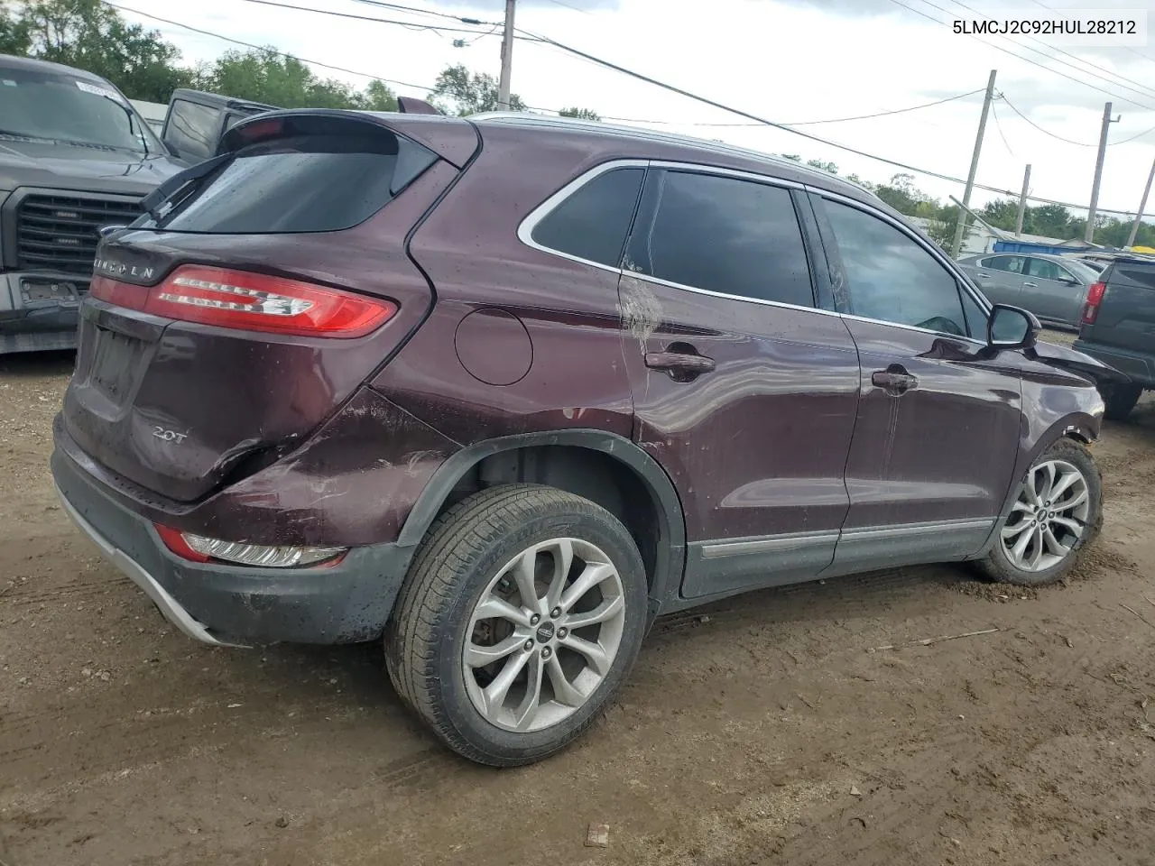 2017 Lincoln Mkc Select VIN: 5LMCJ2C92HUL28212 Lot: 70977244