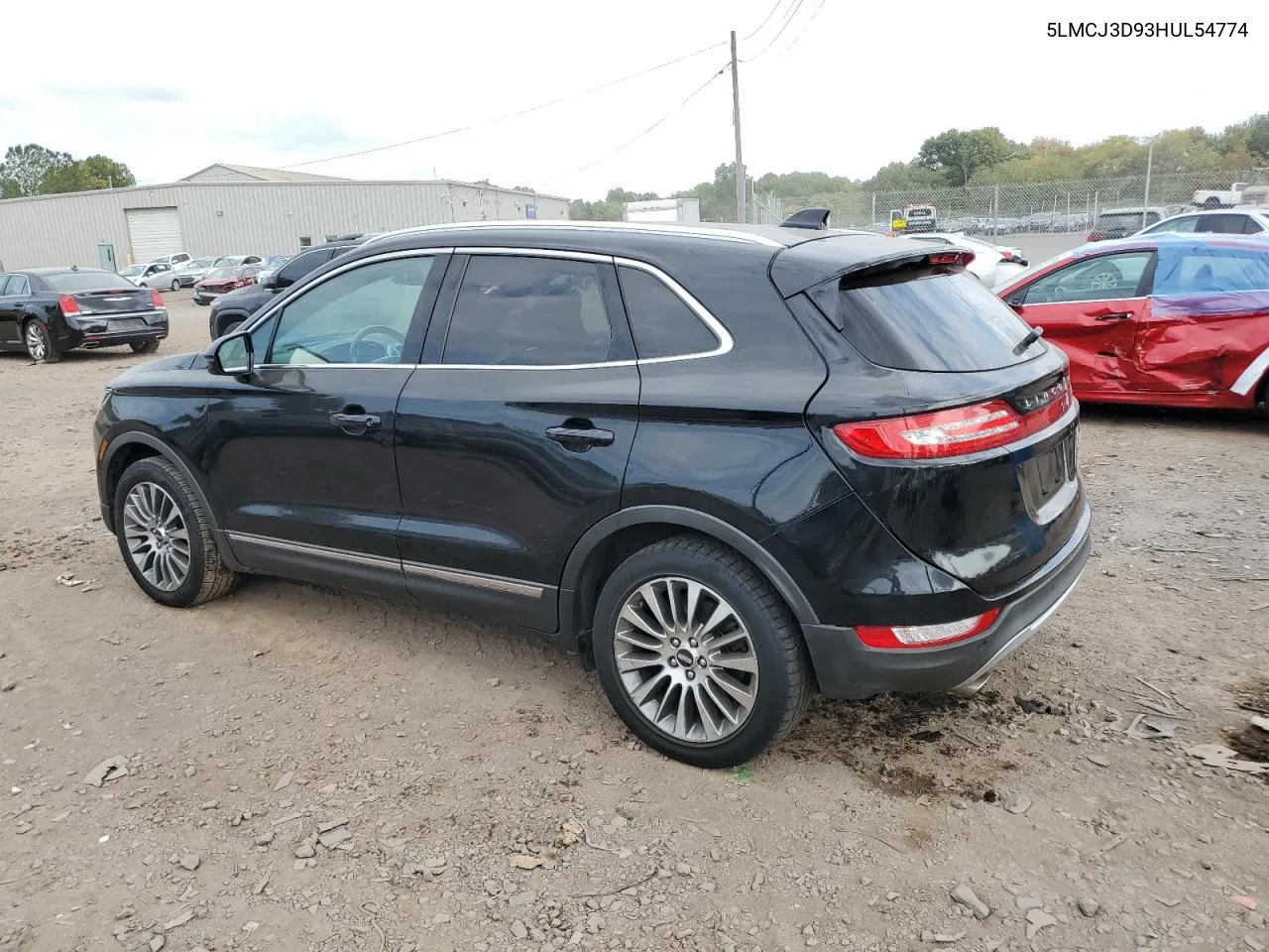 2017 Lincoln Mkc Reserve VIN: 5LMCJ3D93HUL54774 Lot: 71013784