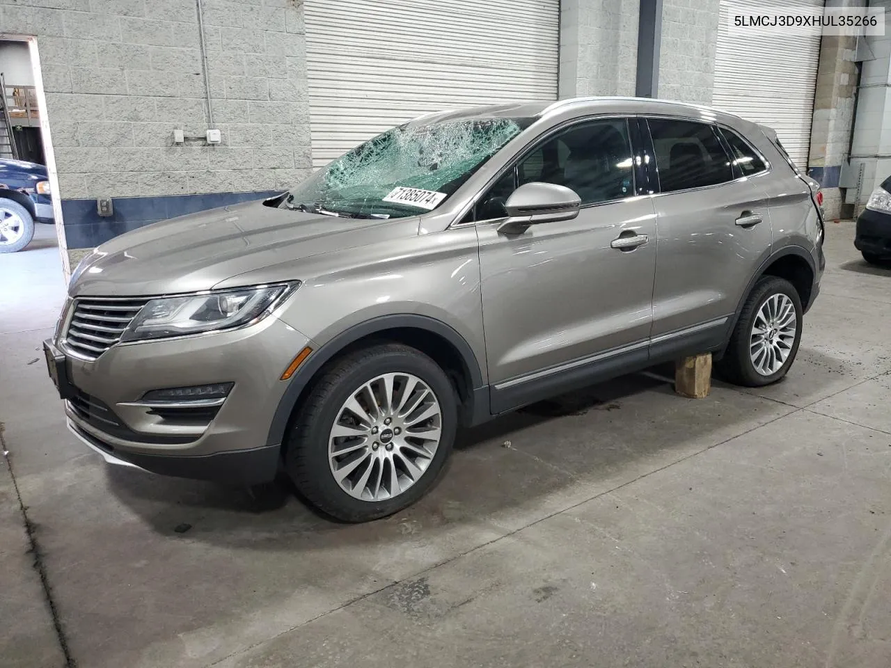 2017 Lincoln Mkc Reserve VIN: 5LMCJ3D9XHUL35266 Lot: 71385074