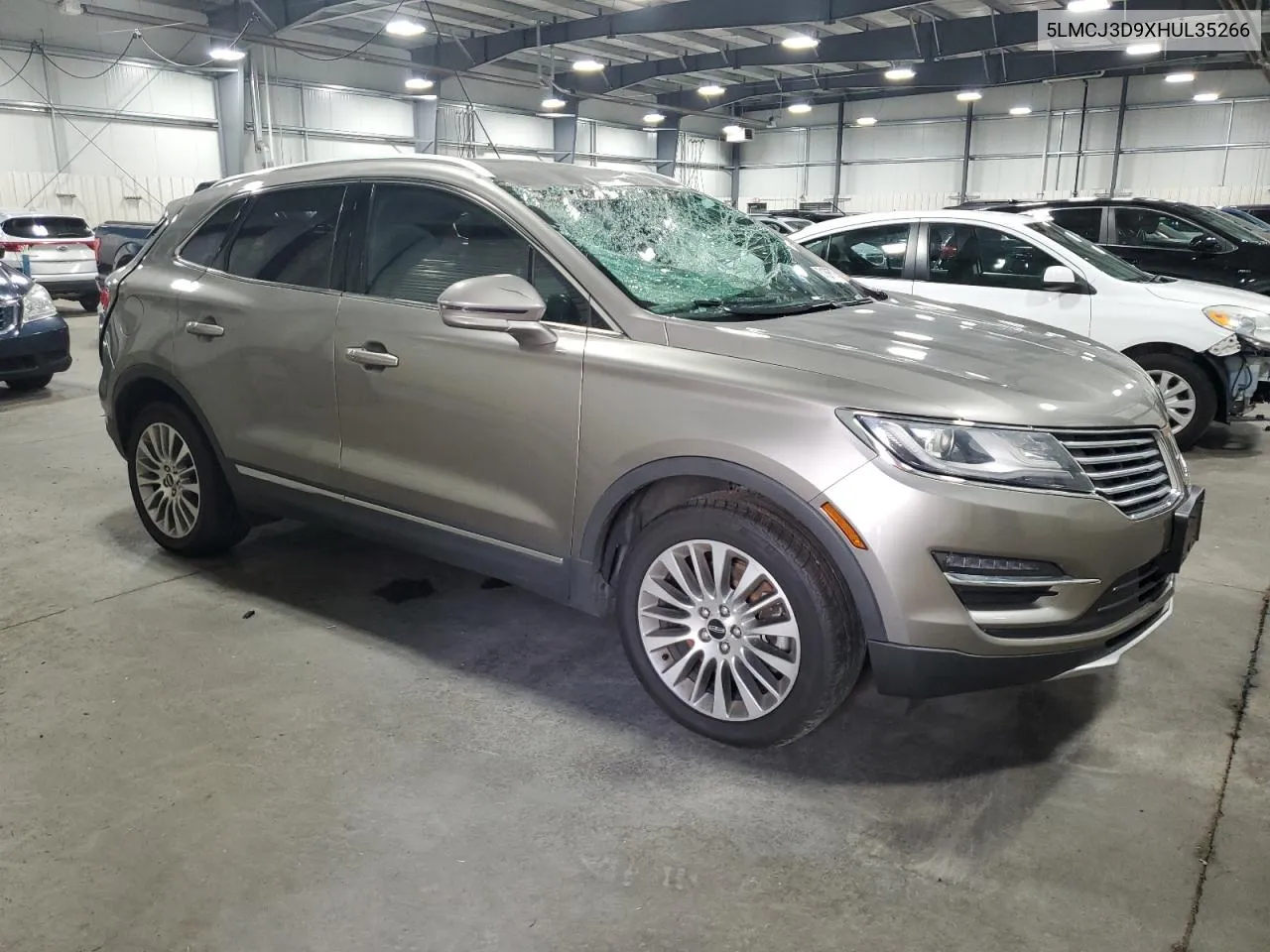 2017 Lincoln Mkc Reserve VIN: 5LMCJ3D9XHUL35266 Lot: 71385074