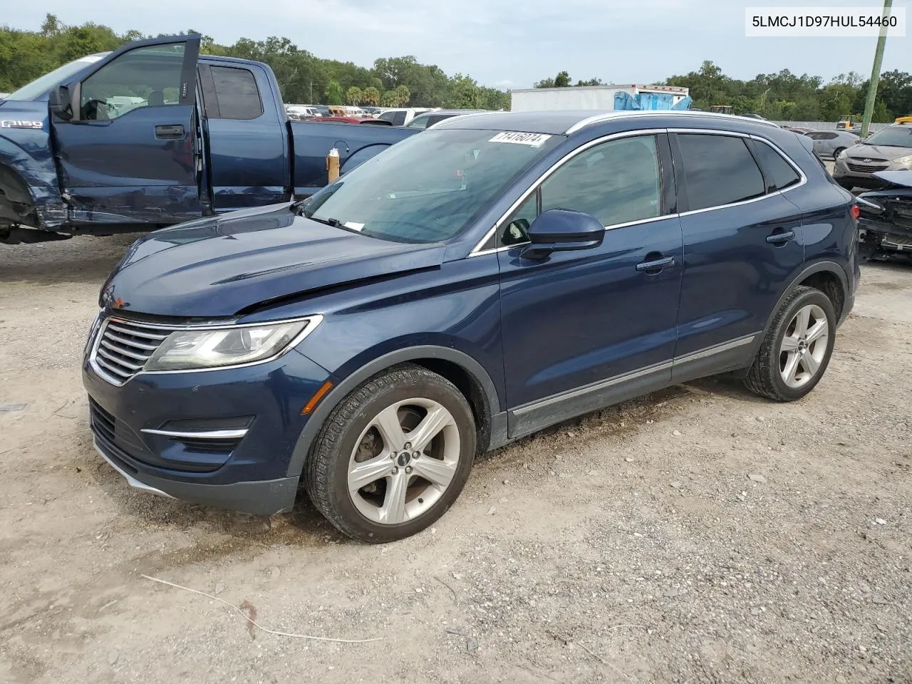 2017 Lincoln Mkc Premiere VIN: 5LMCJ1D97HUL54460 Lot: 71416074