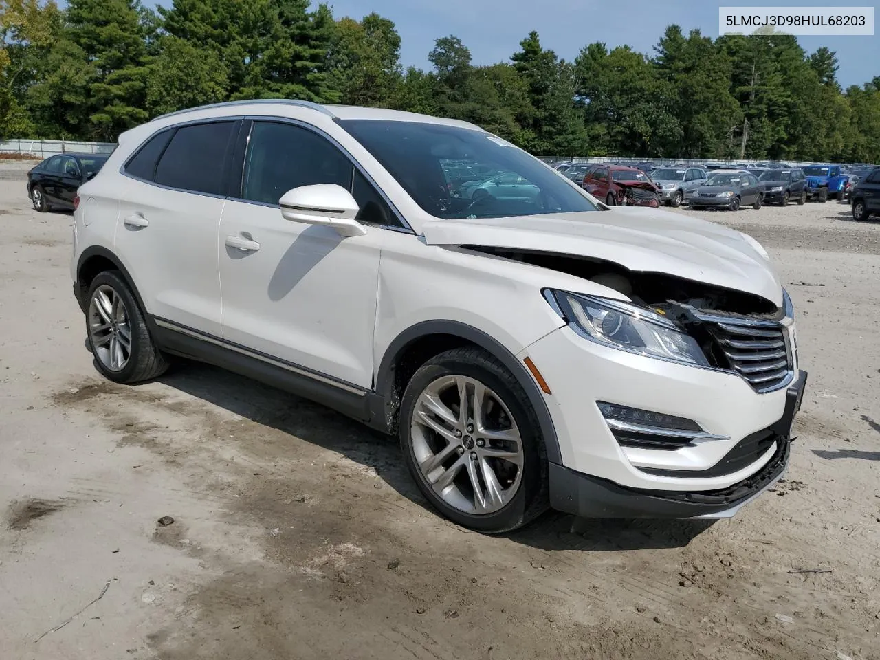 2017 Lincoln Mkc Reserve VIN: 5LMCJ3D98HUL68203 Lot: 71861634