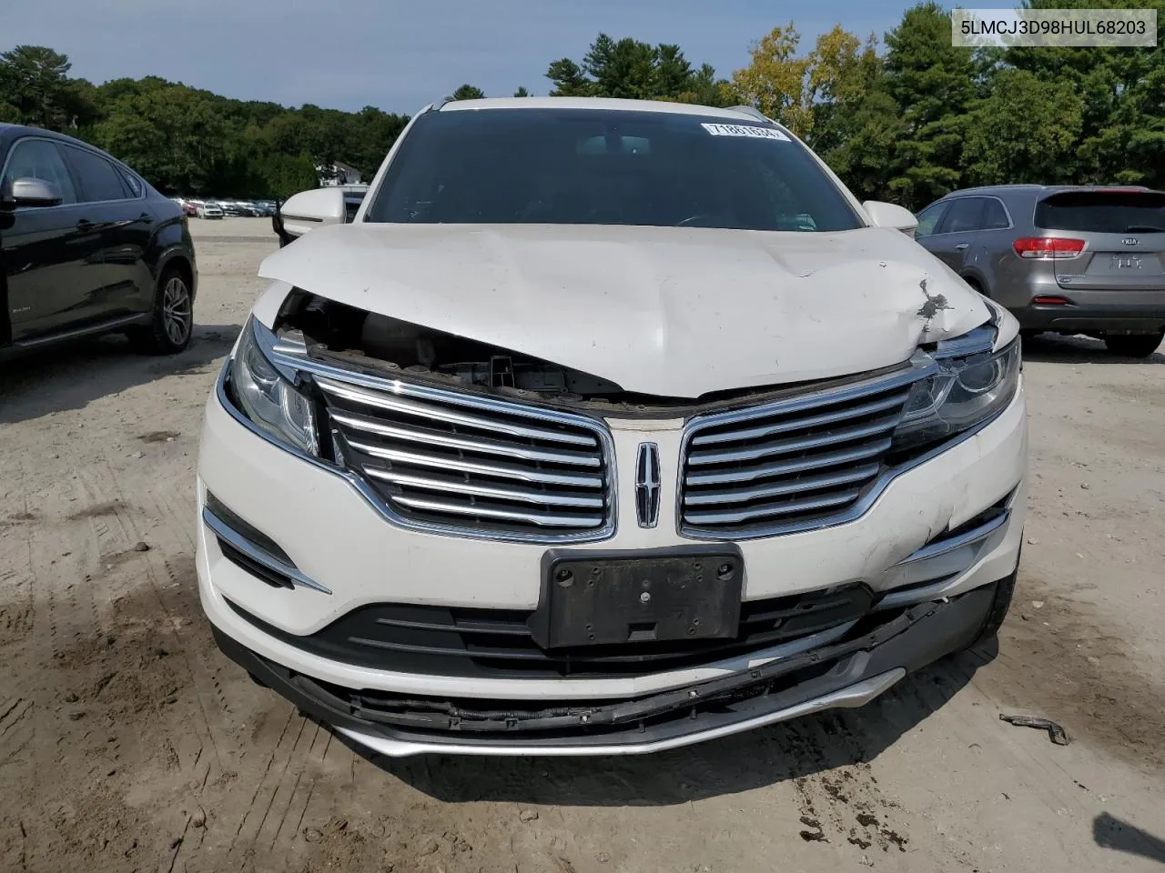 2017 Lincoln Mkc Reserve VIN: 5LMCJ3D98HUL68203 Lot: 71861634