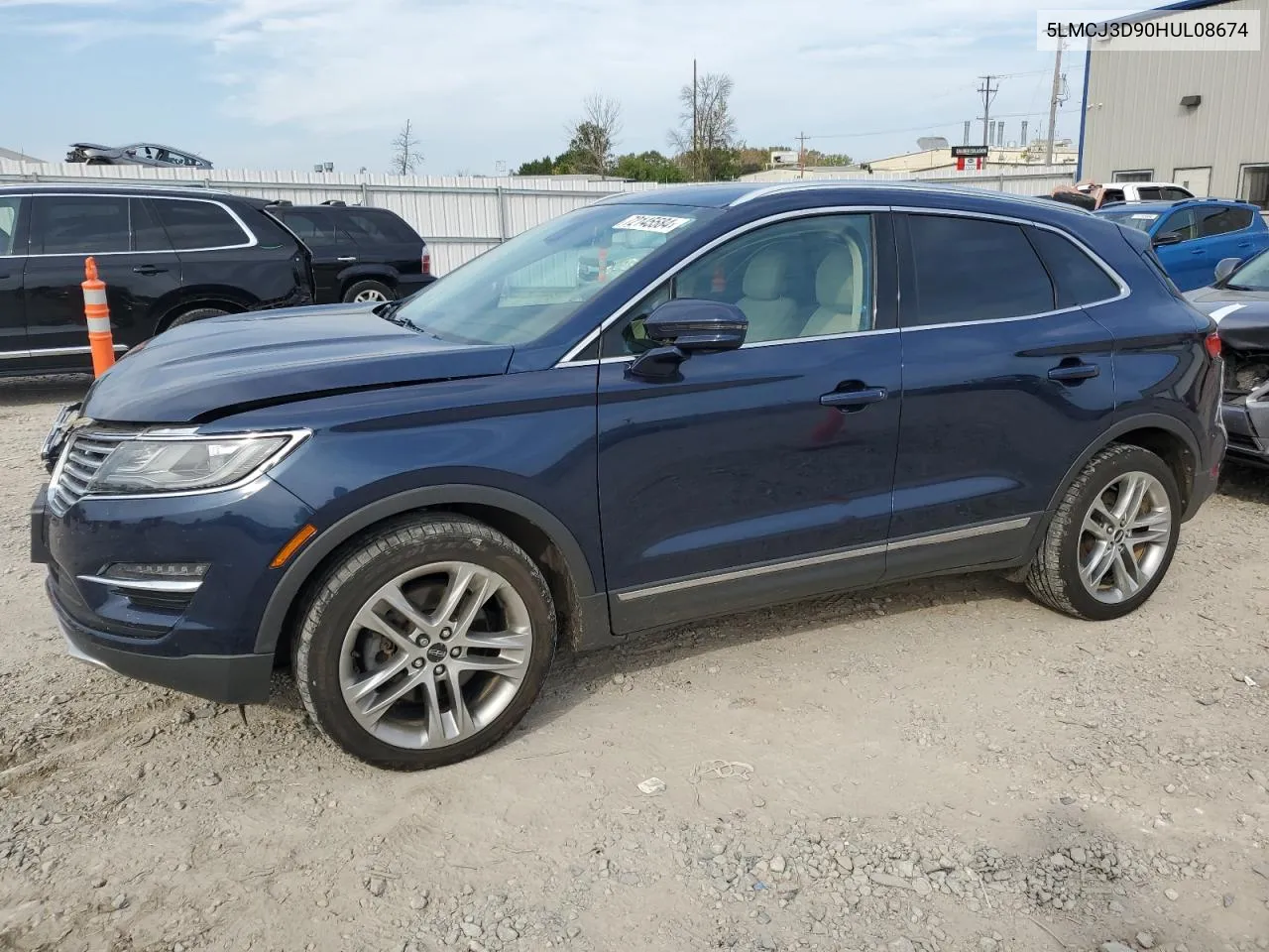 2017 Lincoln Mkc Reserve VIN: 5LMCJ3D90HUL08674 Lot: 72145584