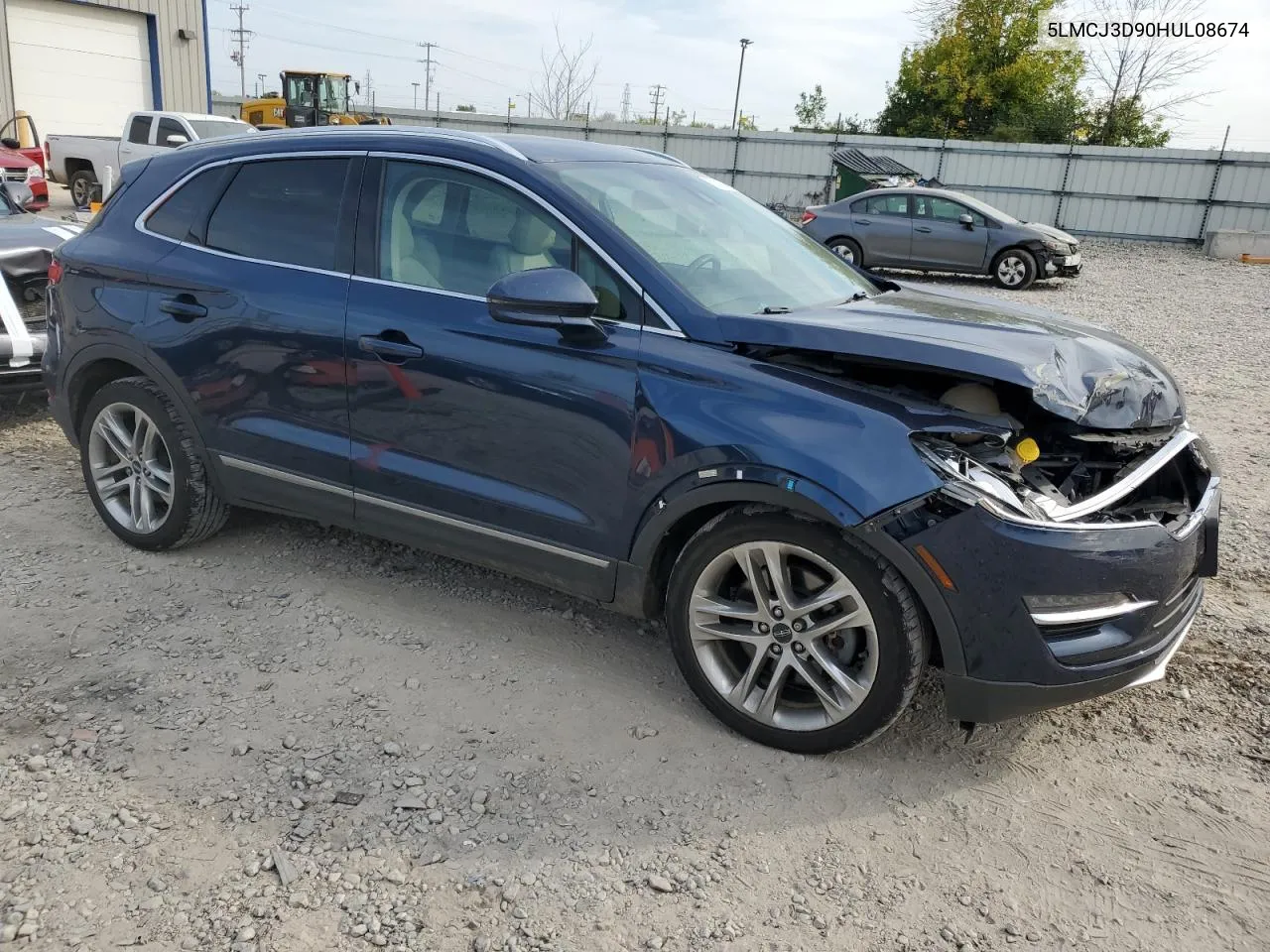 2017 Lincoln Mkc Reserve VIN: 5LMCJ3D90HUL08674 Lot: 72145584