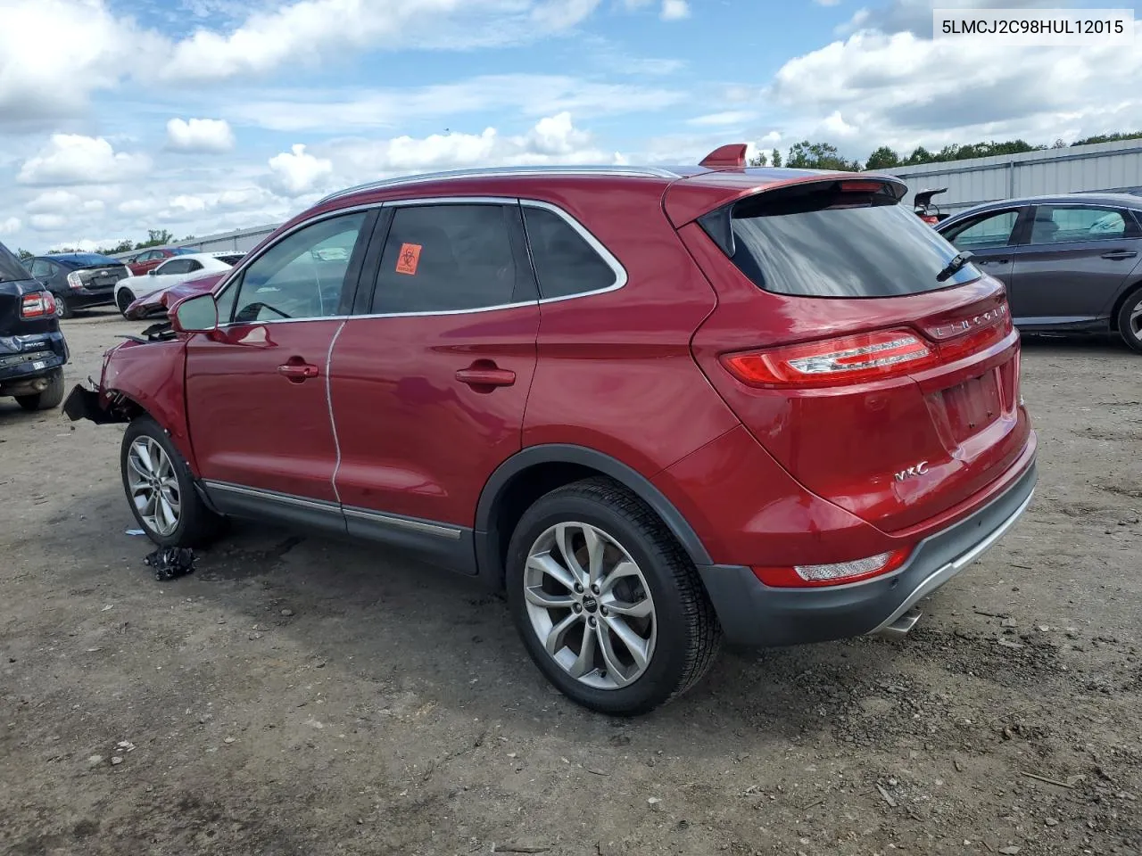 5LMCJ2C98HUL12015 2017 Lincoln Mkc Select