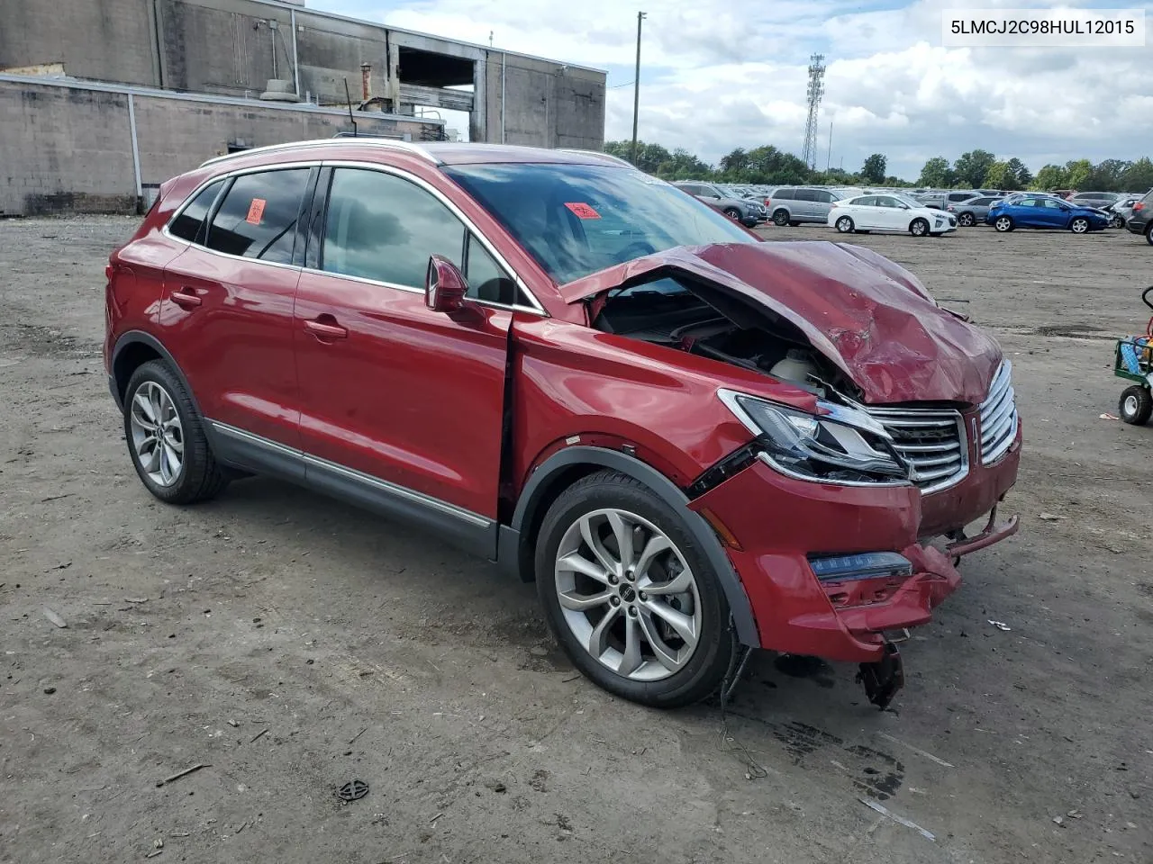 2017 Lincoln Mkc Select VIN: 5LMCJ2C98HUL12015 Lot: 72346724