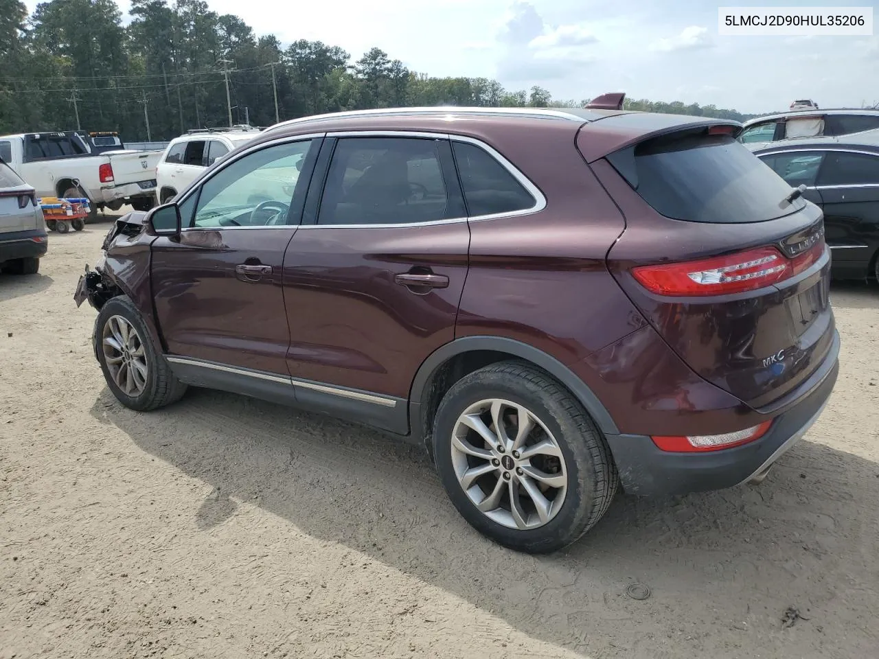 5LMCJ2D90HUL35206 2017 Lincoln Mkc Select