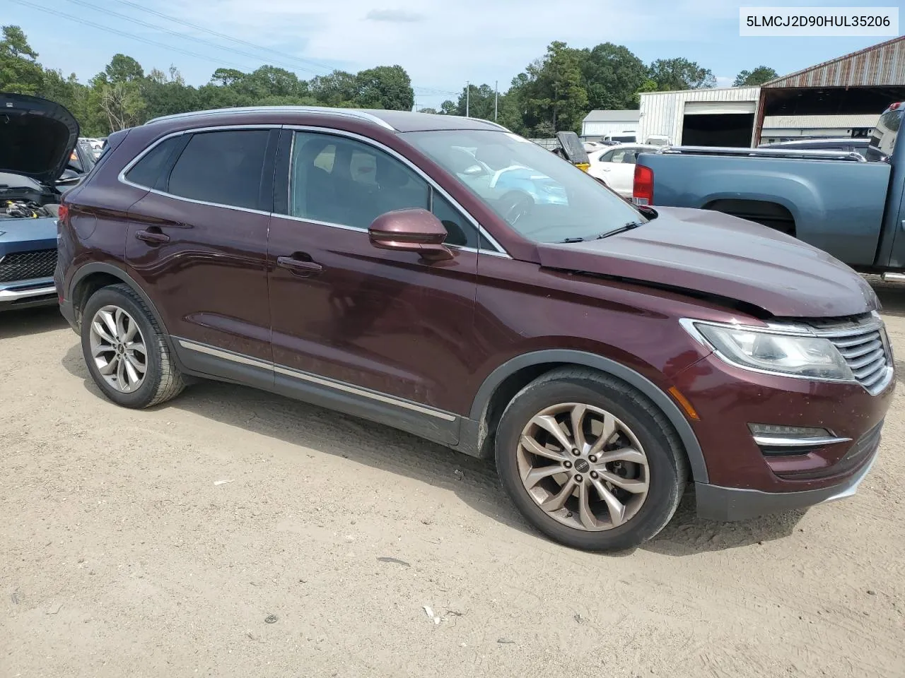 2017 Lincoln Mkc Select VIN: 5LMCJ2D90HUL35206 Lot: 72998244